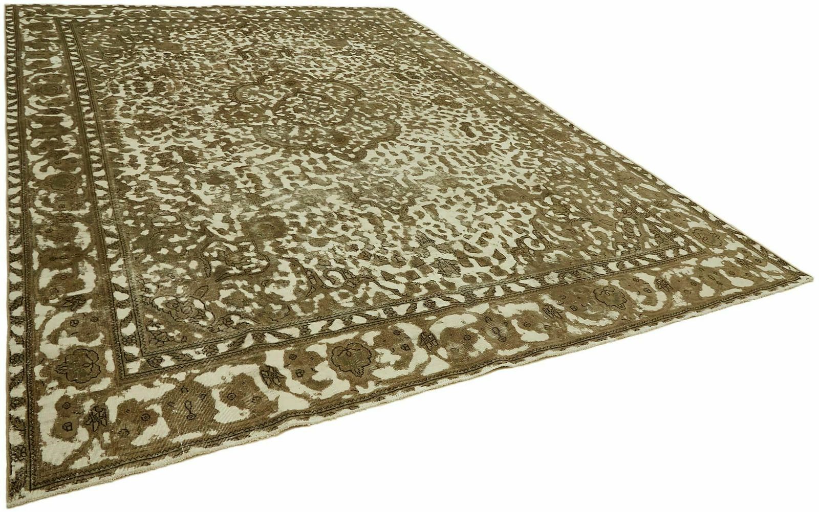 Handmade Beige 1980's Vintage Large Area Rug ( 380 X 292 Cm ) photo furniture