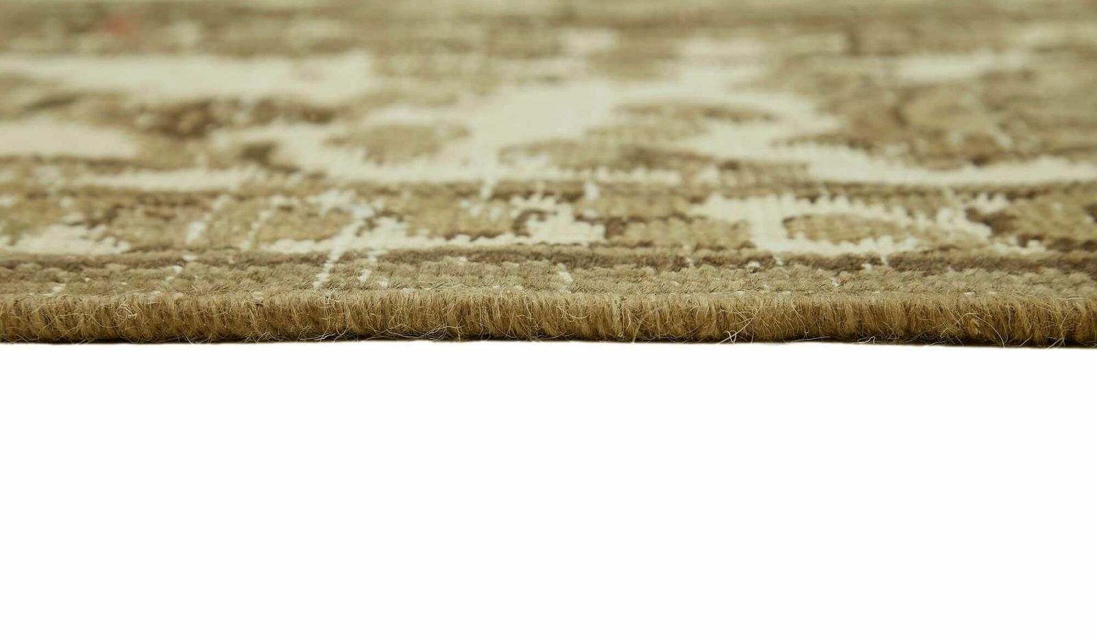 Handmade 1980's Beige Vintage Large Area Rug ( 374 X 286 Cm ) photo vintage