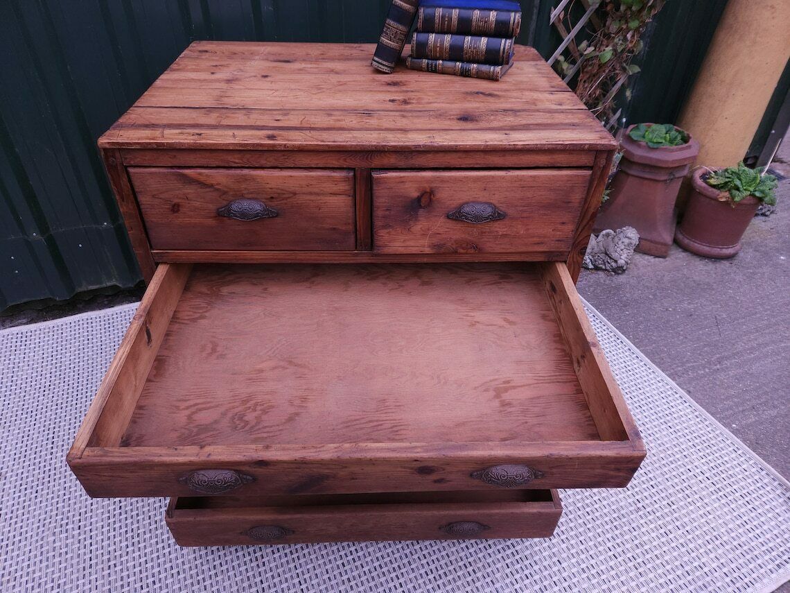 Late 19th / Early 20th Century Industrial Chest Of Drawers photo vinterior