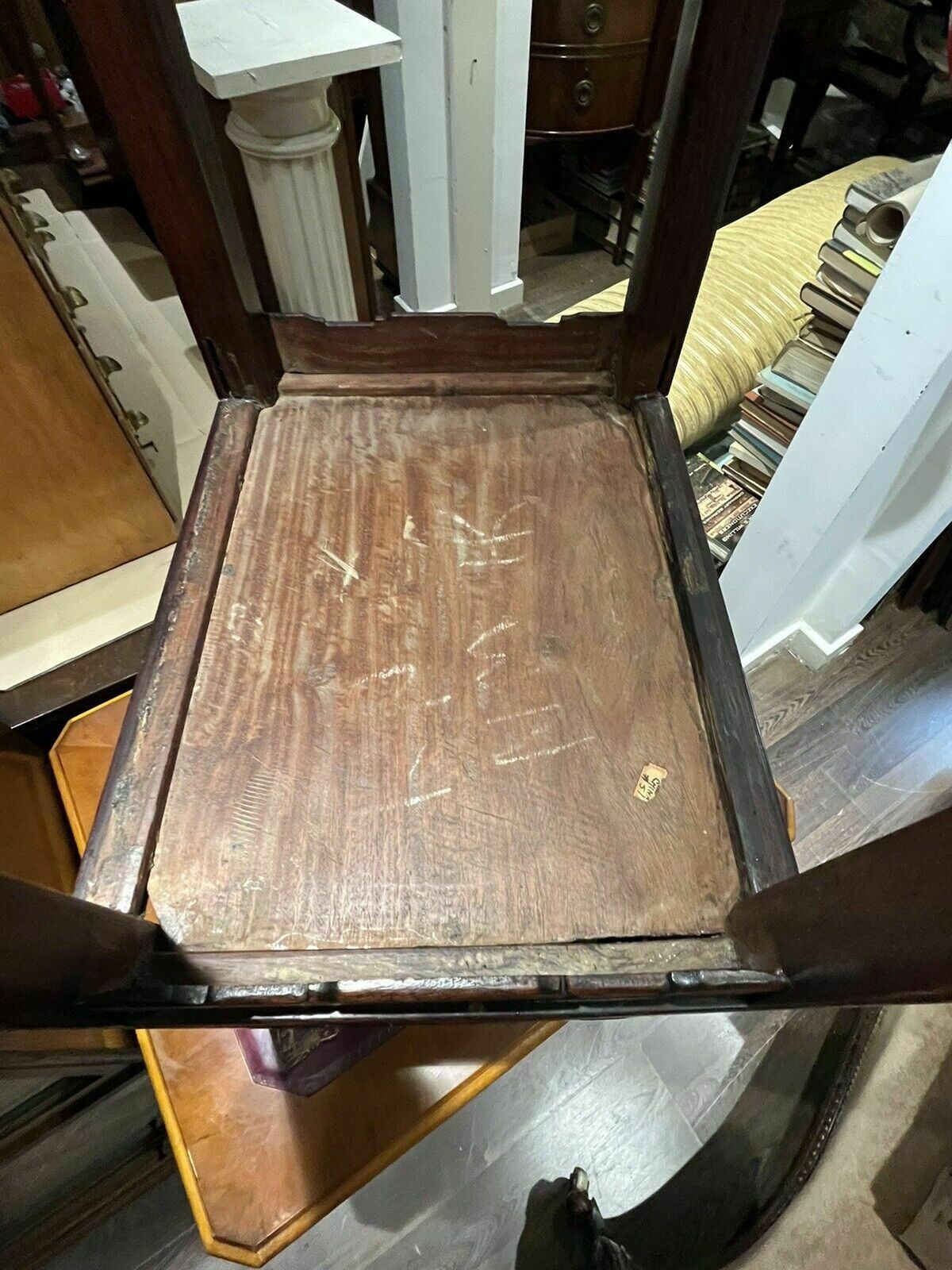 Home Decor Antique Chinese Jardiniere Hardwood Stand , Very Good Quality. photo