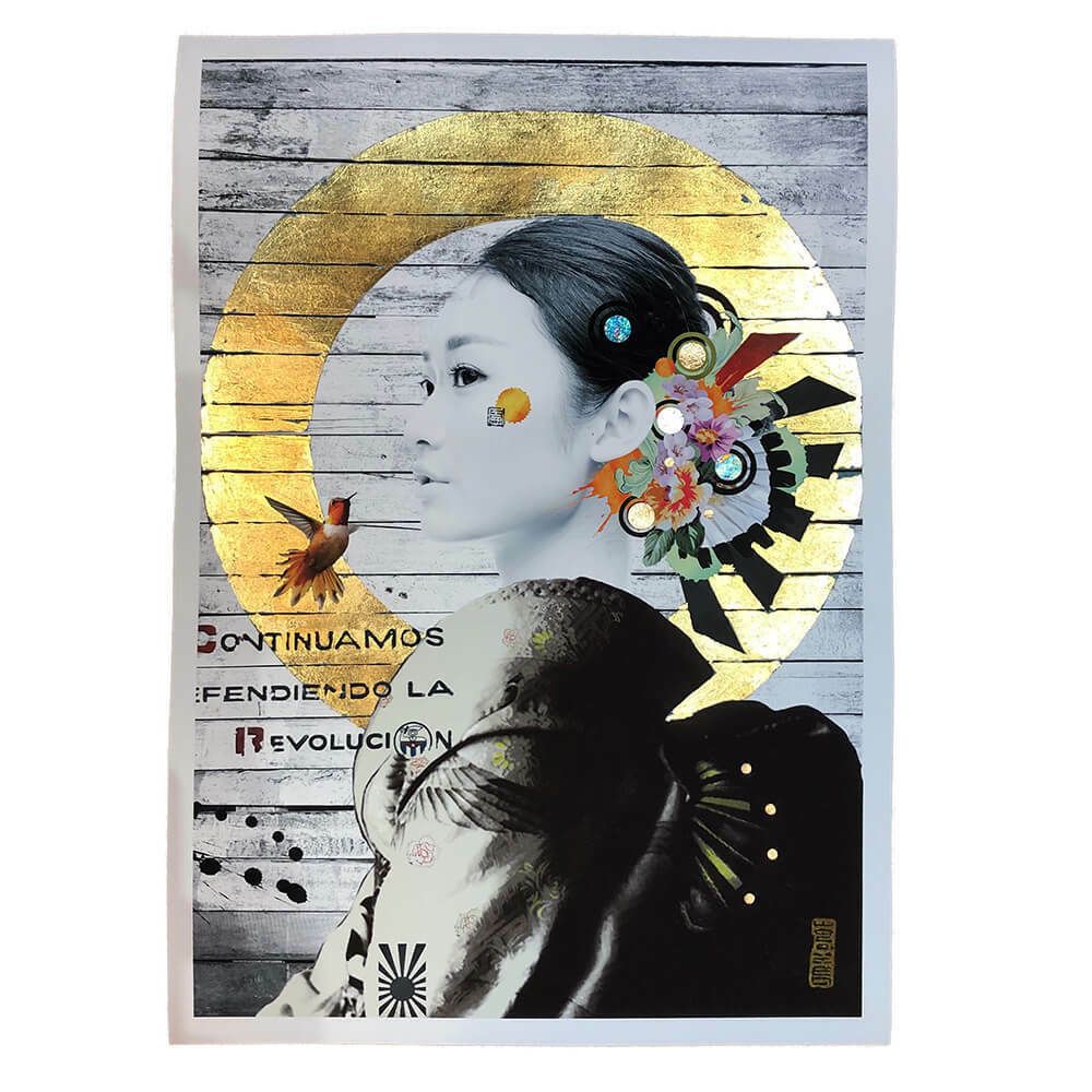 'Pilgrim' In Gold Leaf, Oriental