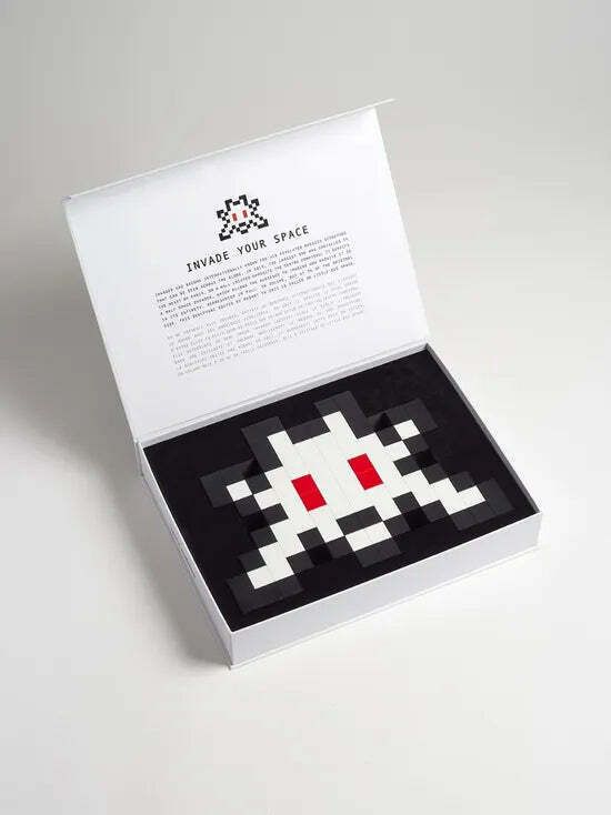 Invader, 3d Little Big Space, 2022 photo Art
