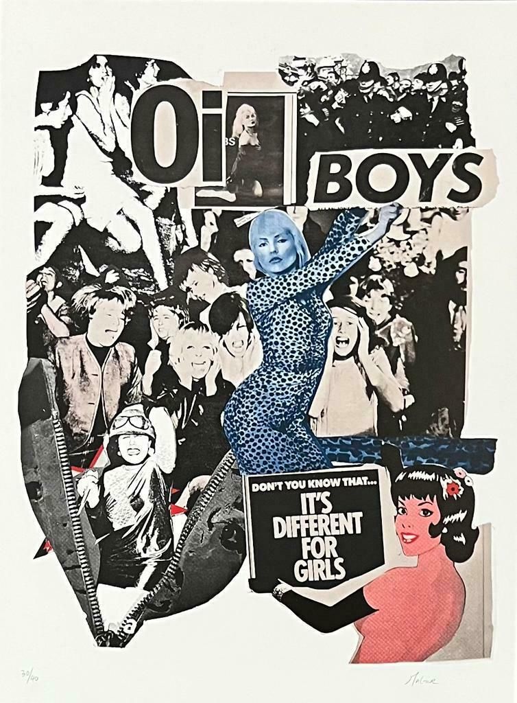 Oi Boys Don't You Know That It's Different For Girls (Blue)