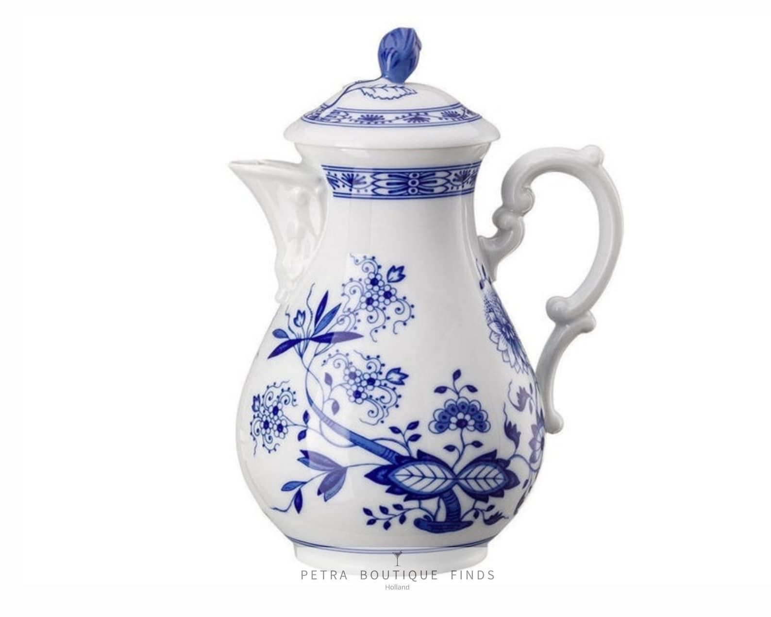 Blue Onion Coffee Pot (6 People) | Blue And White Porcelain By Hutschenreuther (Rosenthal) photo furniture