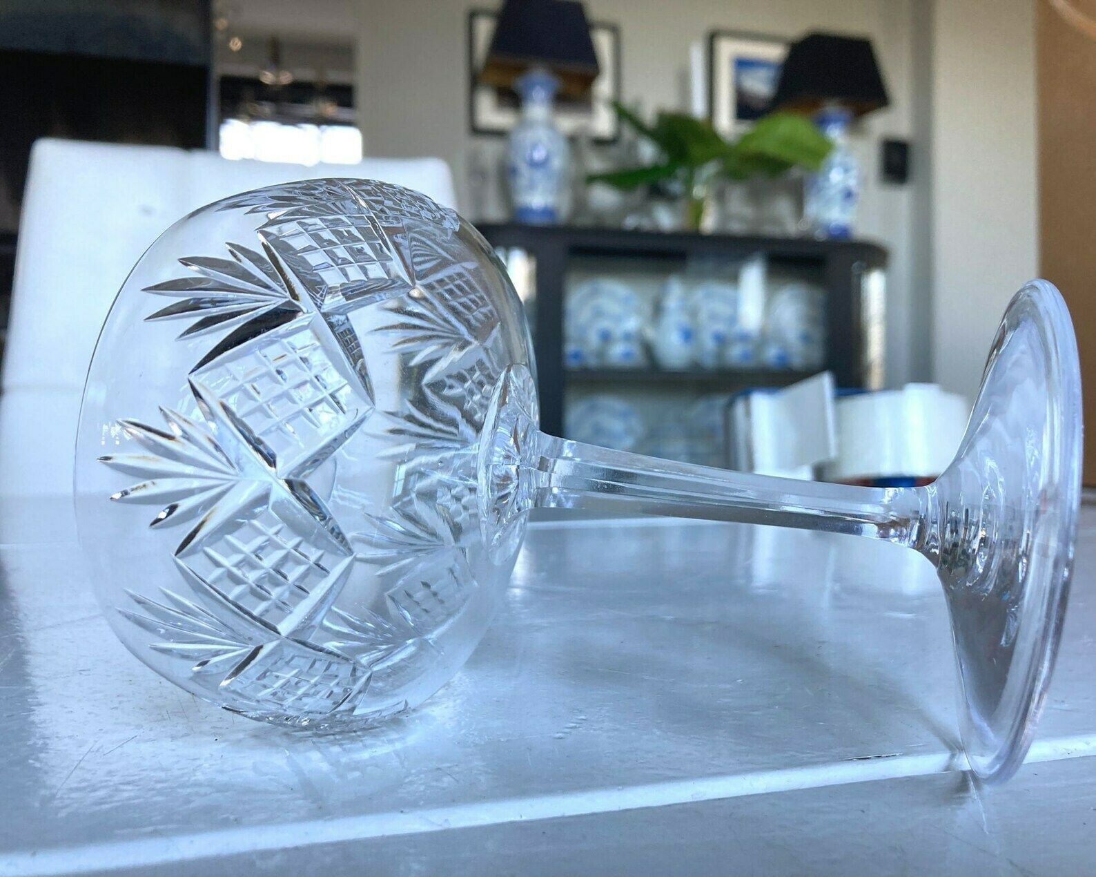 Kristallen Champagneglazen | Champagne Coupes | 6 Stuks | Kruissneden En Hoge Steel photo buy