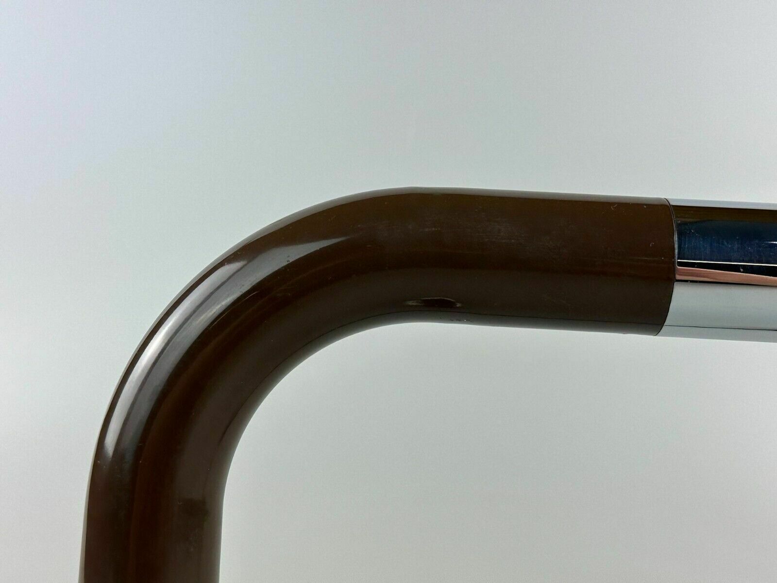 589.0 60s 70s Table Lamp Ingo Maurer Gulp Tube Lamp Chrome Metal Space Age photo
