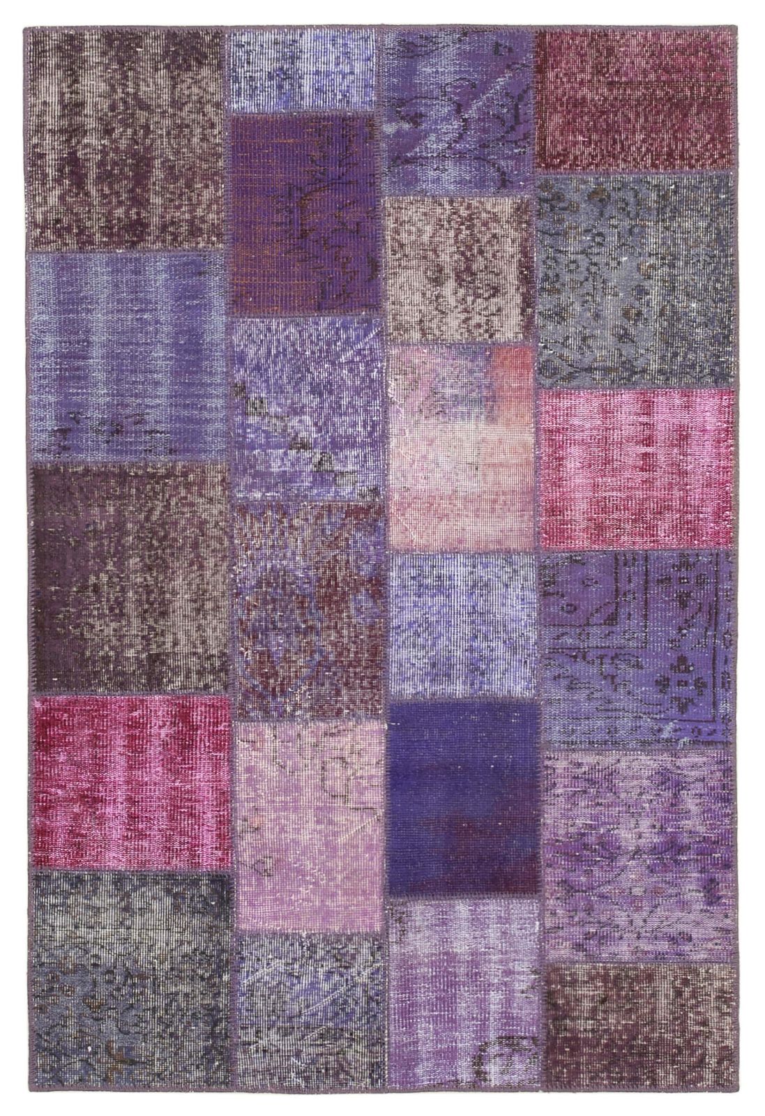 Purple Patchwork 133 X 200 Sku 32071