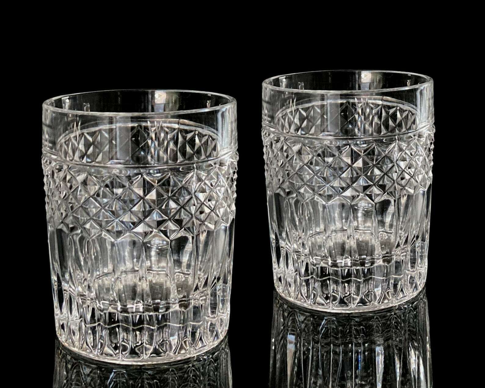 Val Saint Lambert Whiskeyglazen 2 Stuks – Old Fashioned / Bourbon Glazen