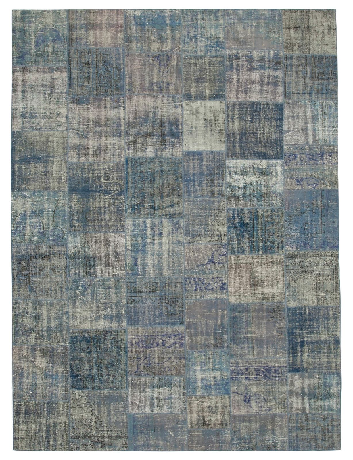 Blue Patchwork 296 X 400 Sku 28846