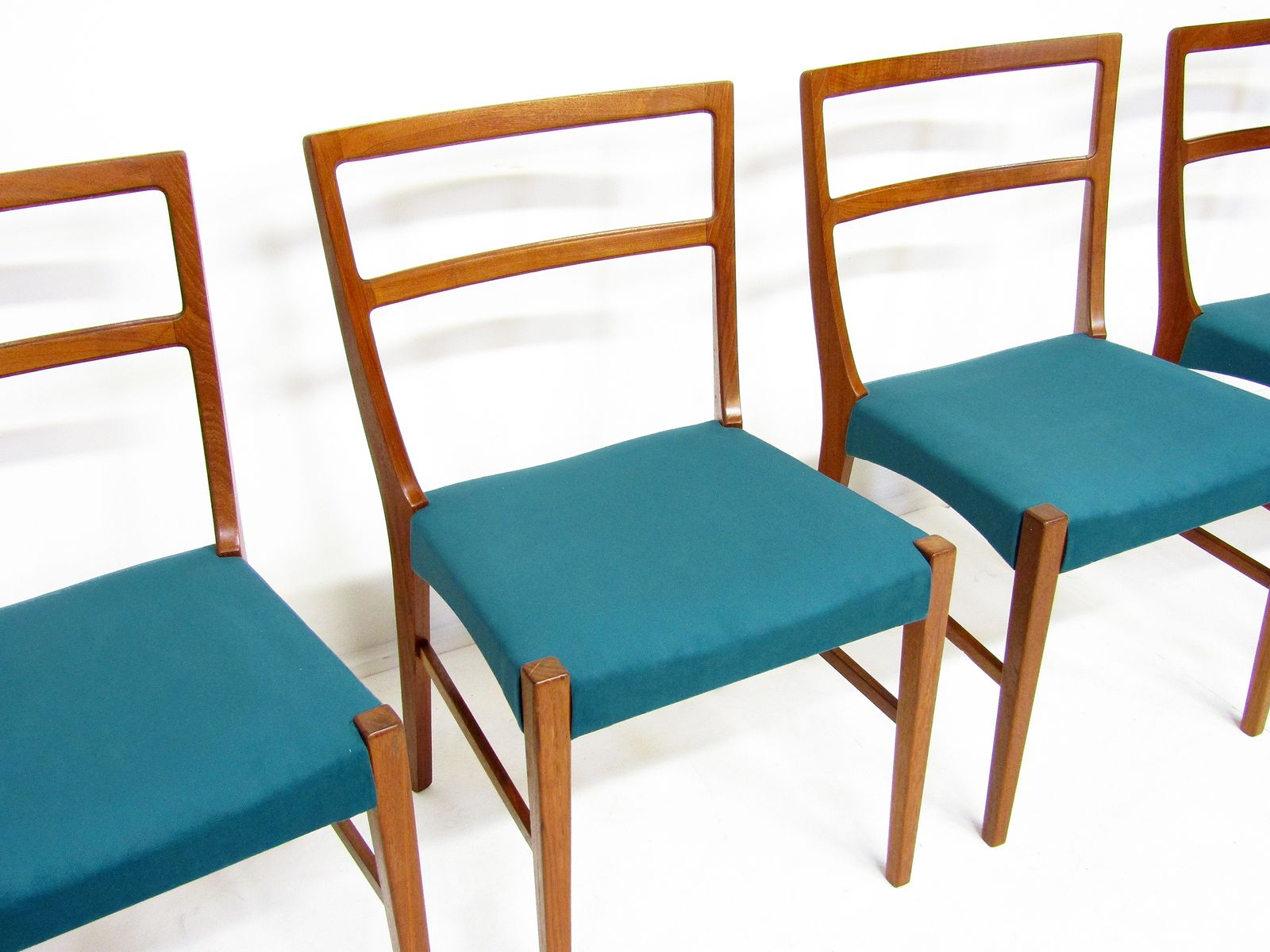 Set Of Four 1960s Danish Dining Chairs By Johannes Andersen For Bernhard Pedersen photo 1800.0