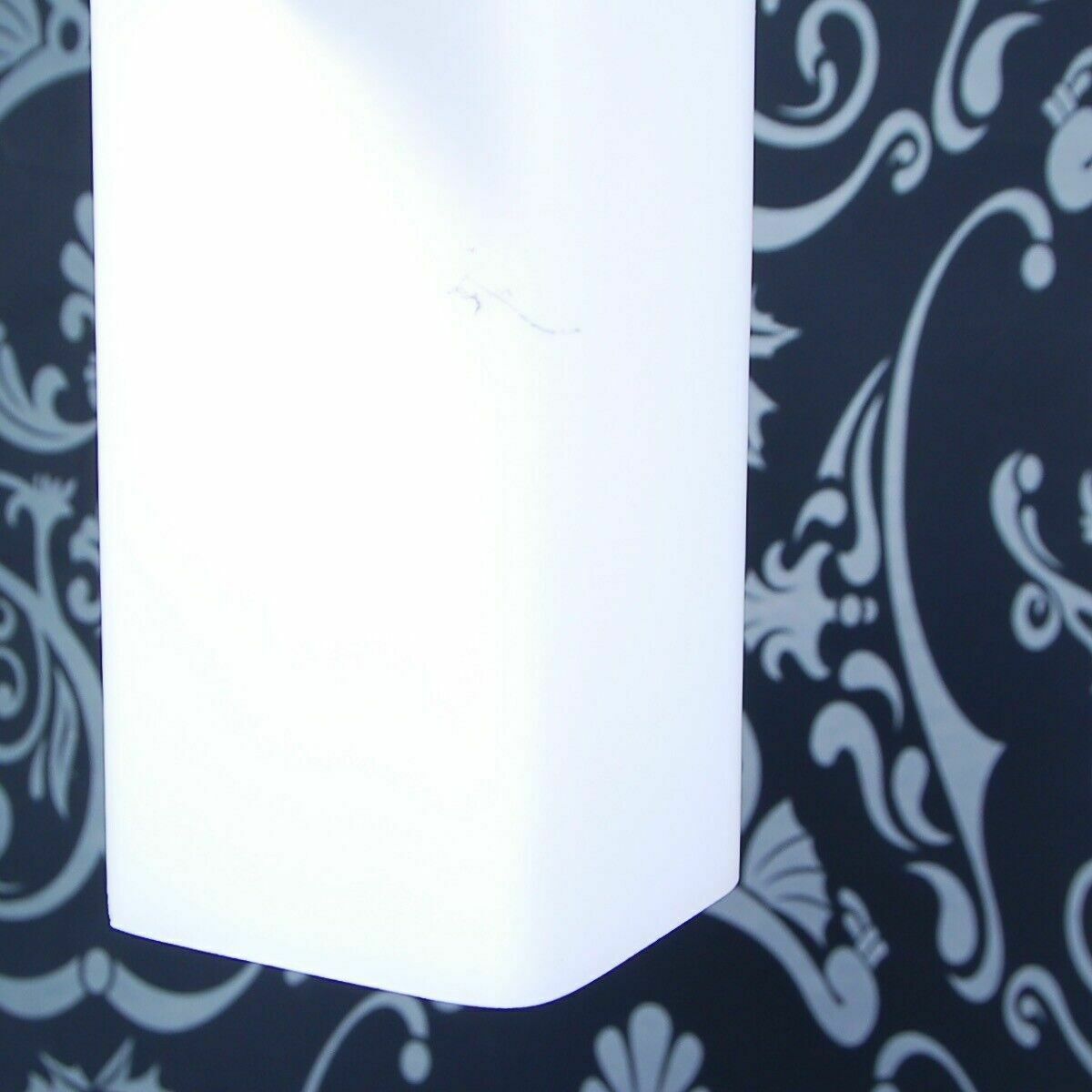 photo furniture Pair Of Vintage Chandeliers 1950s Design Parallelepiped Lampshade Or Opal Glass