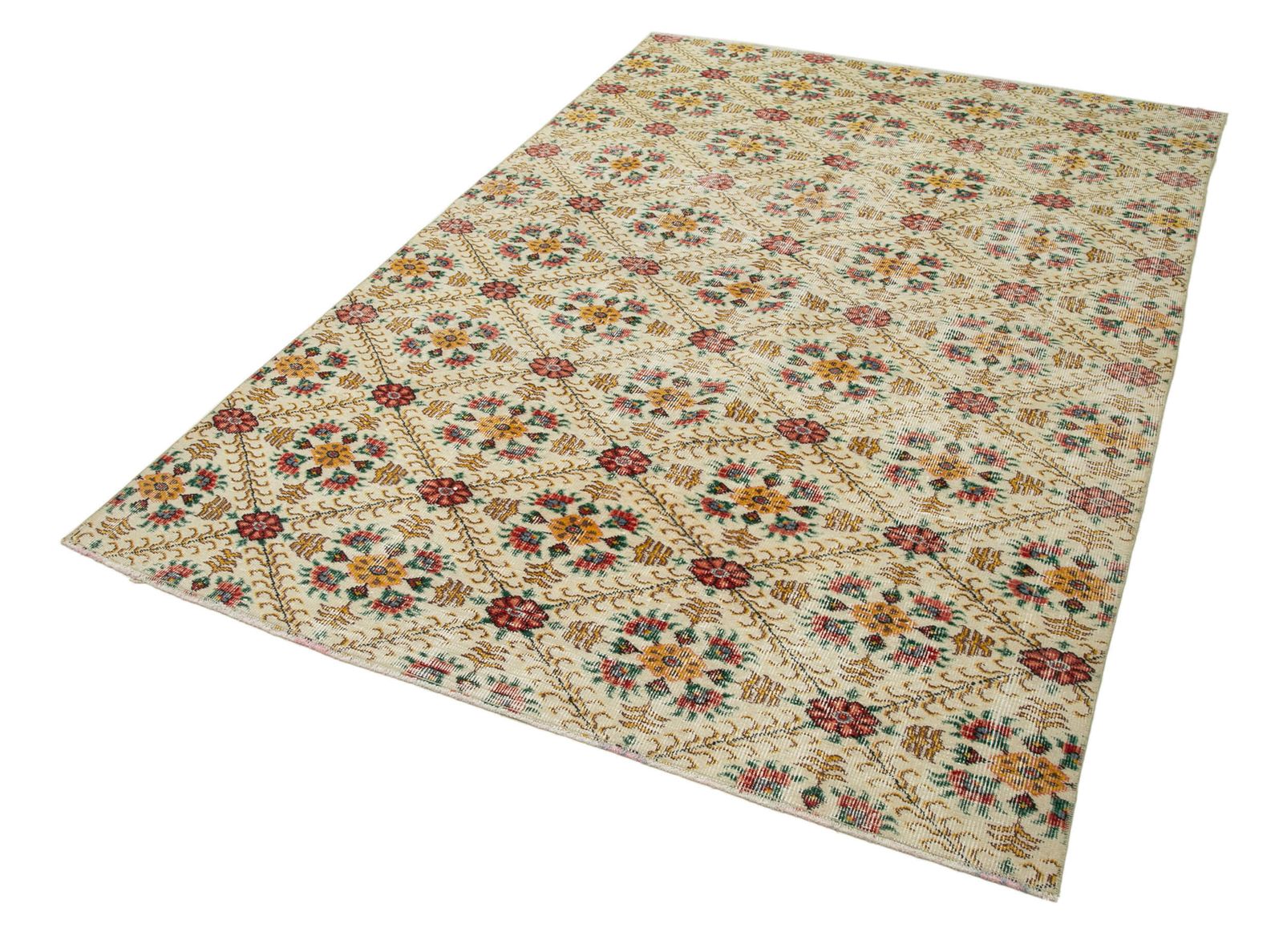 Turkish Bohemian Carpet 257 X 170 Sku 31315 photo 730.0