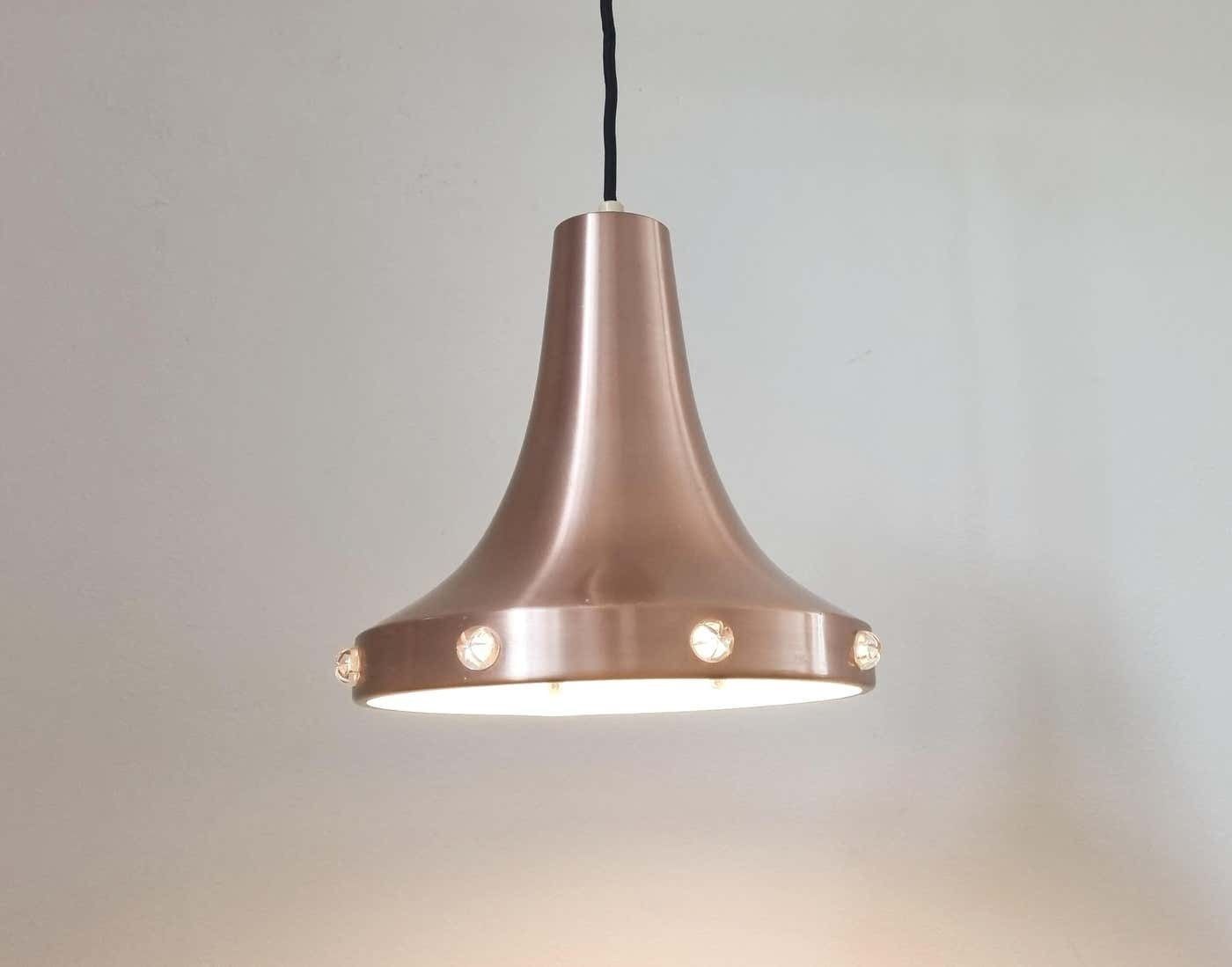 photo furniture Midcentury Copper Pendant Vitrika, Sweden, 1970s