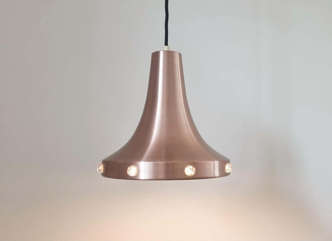 photo for sale Midcentury Copper Pendant Vitrika, Sweden, 1970s
