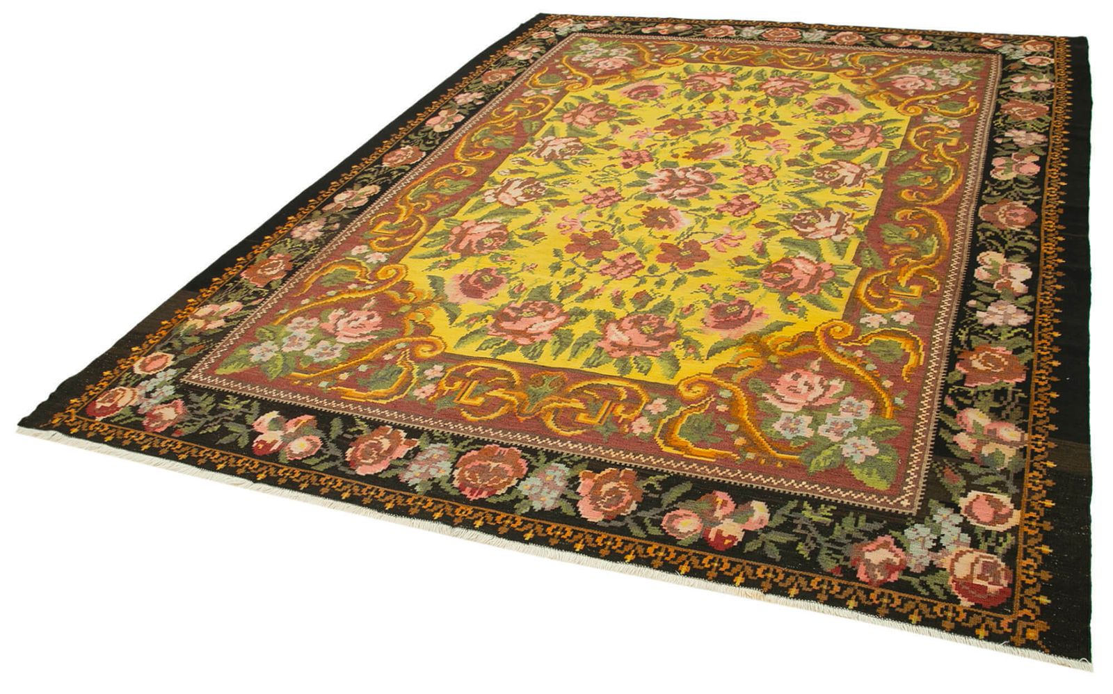 Antique Moldovian Kilim 305 X 232 Sku 23394 photo 1200.0