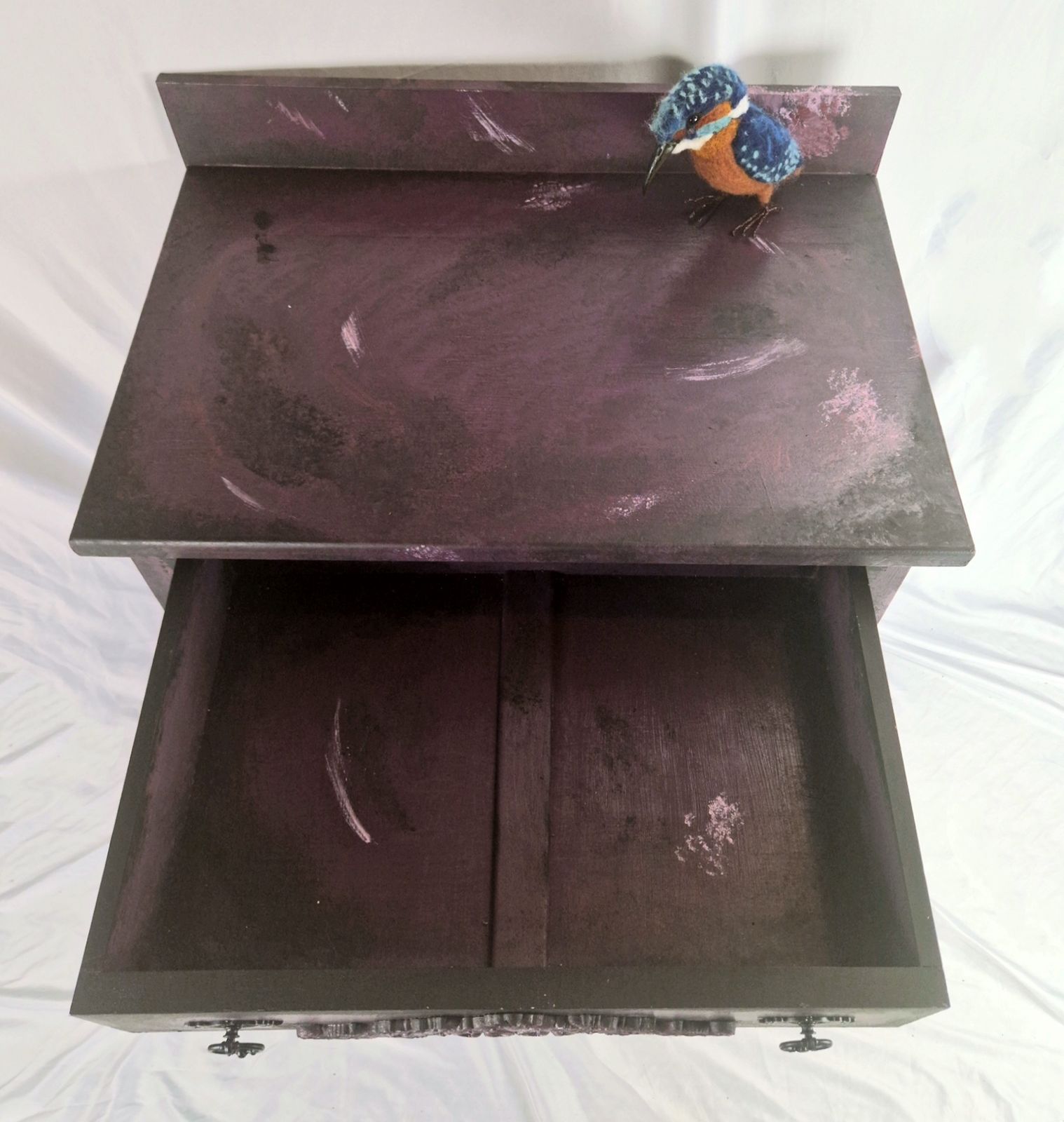 Gothic Sideboard With Floral Outlays • Handmade Furniture By Ripleys Nest photo for sale