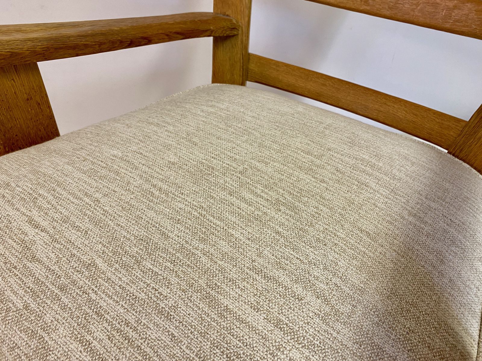 photo furniture 1960s Dutch Oak Brutalist Armchair