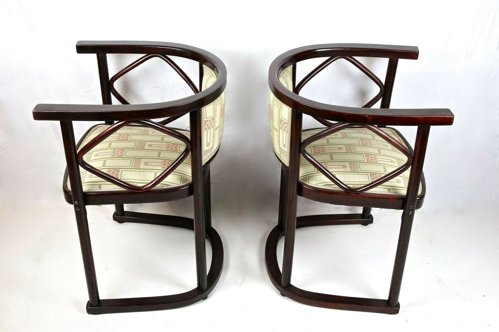 Furniture Art Nouveau Thonet Bentwood Salon Suite By Josef Hoffmann, Austria Ca. 1905 photo