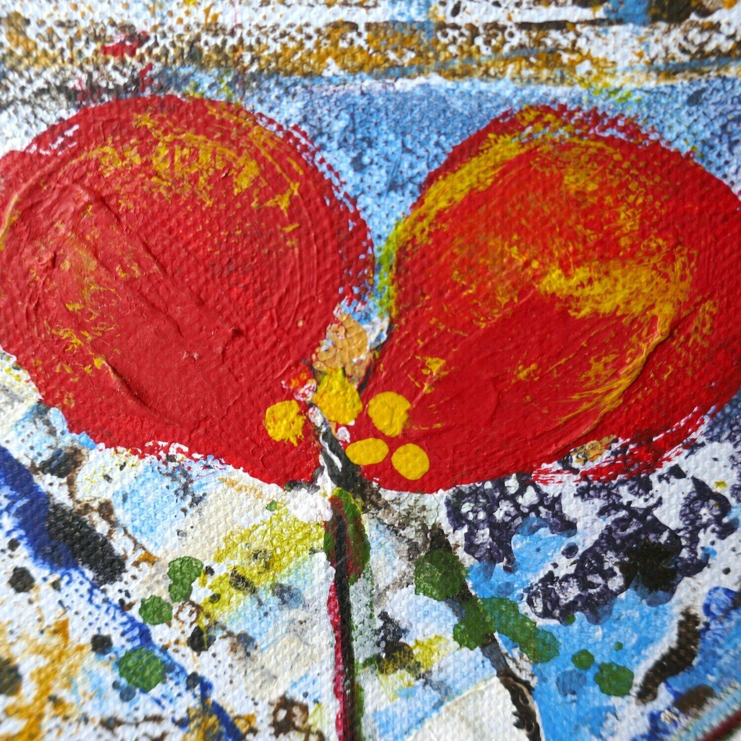 Red Jug And Poppies St Ives School Still Life photo Art