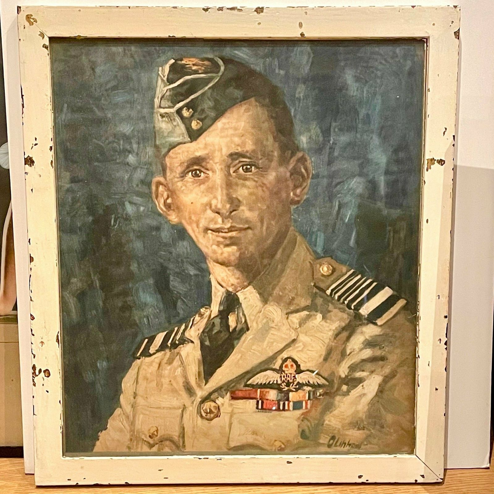 Pair Of Ww2 Military Portraits Montgomery And Tedder