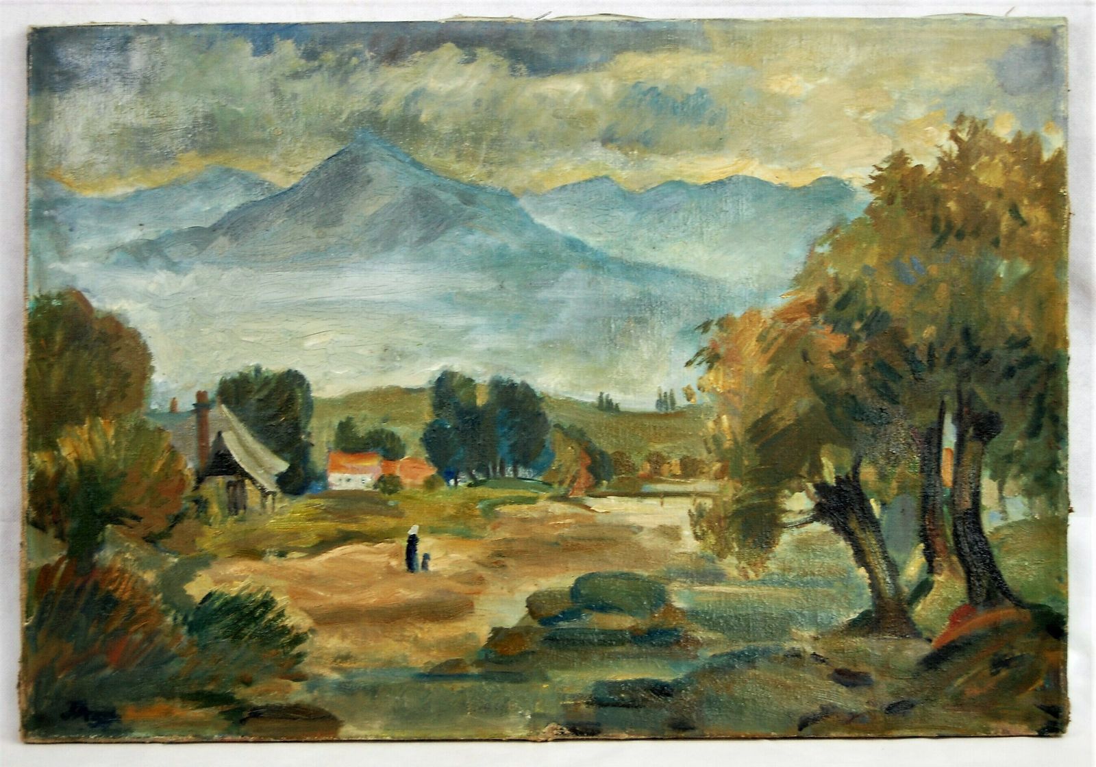 Mountain Landscape, Oil Painting By Přemysl Janíček photo buy