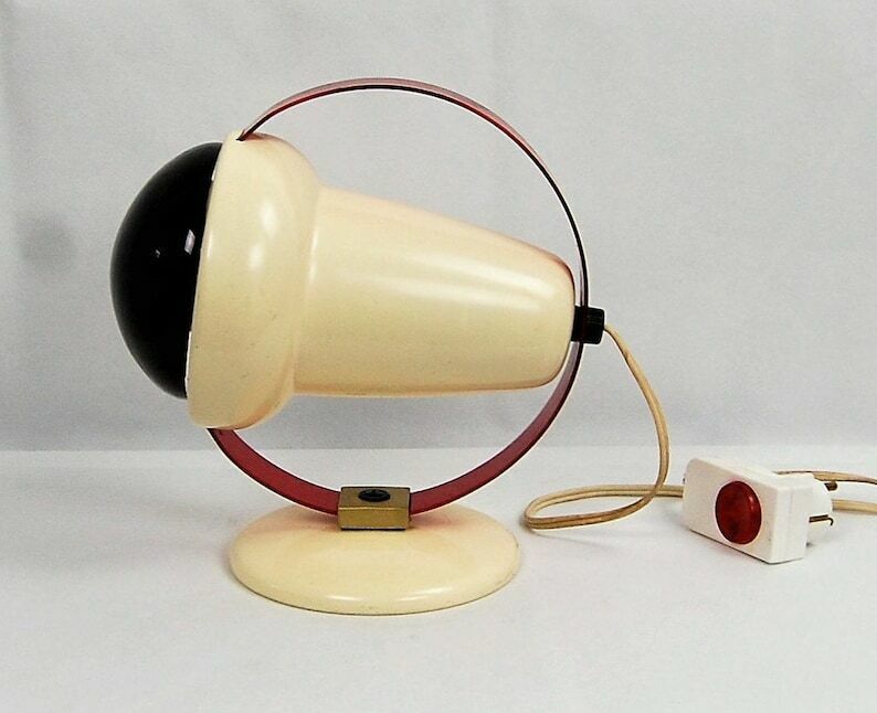 Infraphil Lamp By Charlotte Perriand For Philips, 1950s photo Lighting