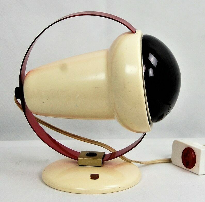 Infraphil Lamp By Charlotte Perriand For Philips, 1950s photo vinterior