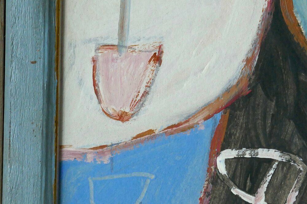 Newlyn School Painting "Hot Day Newlyn" photo Art