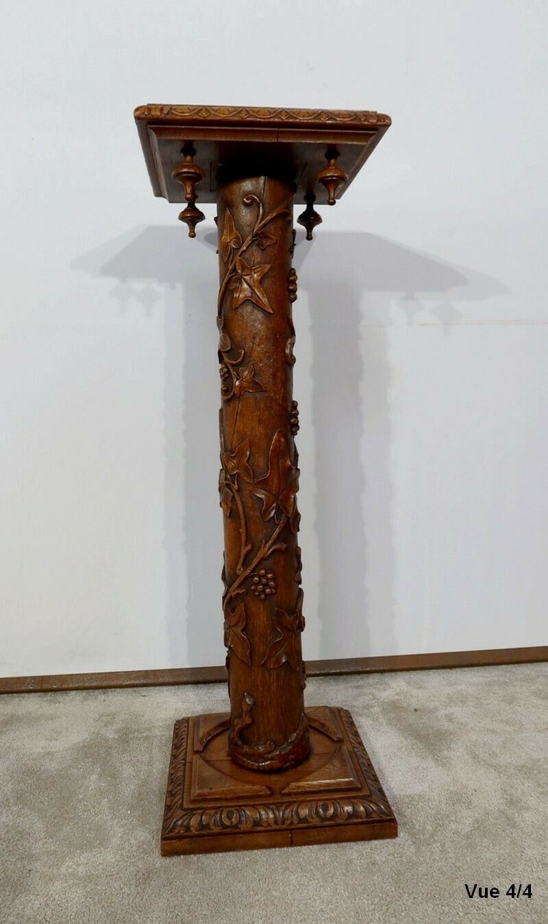 photo vintage Oak Column, Art Nouveau – 1920