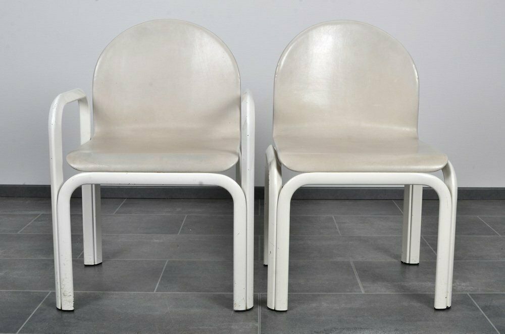 Orsay Dining Set In Leather By Gae Aulenti For Knoll 1970s Set Of 7 photo 5250.0