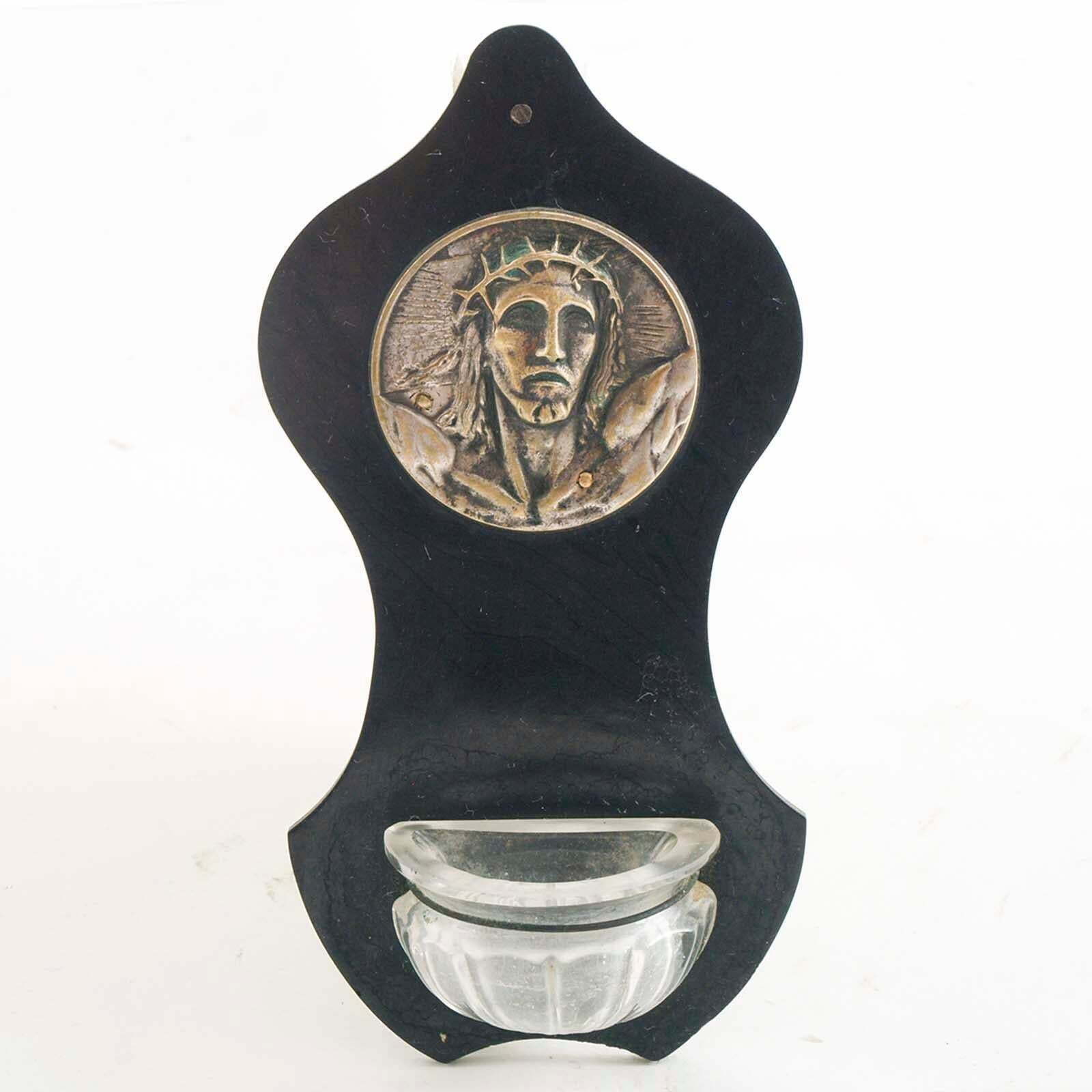 Early 20th Century Pair Of Italian Holy Water Font For Nightstands Bedside Table photo for sale