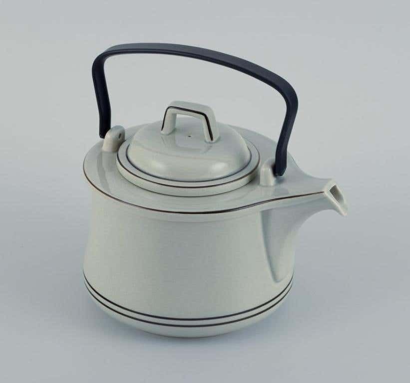 Jens Harald Quistgaard For Bing & Grøndahl. "Colombia" Teapot In Stoneware photo for sale