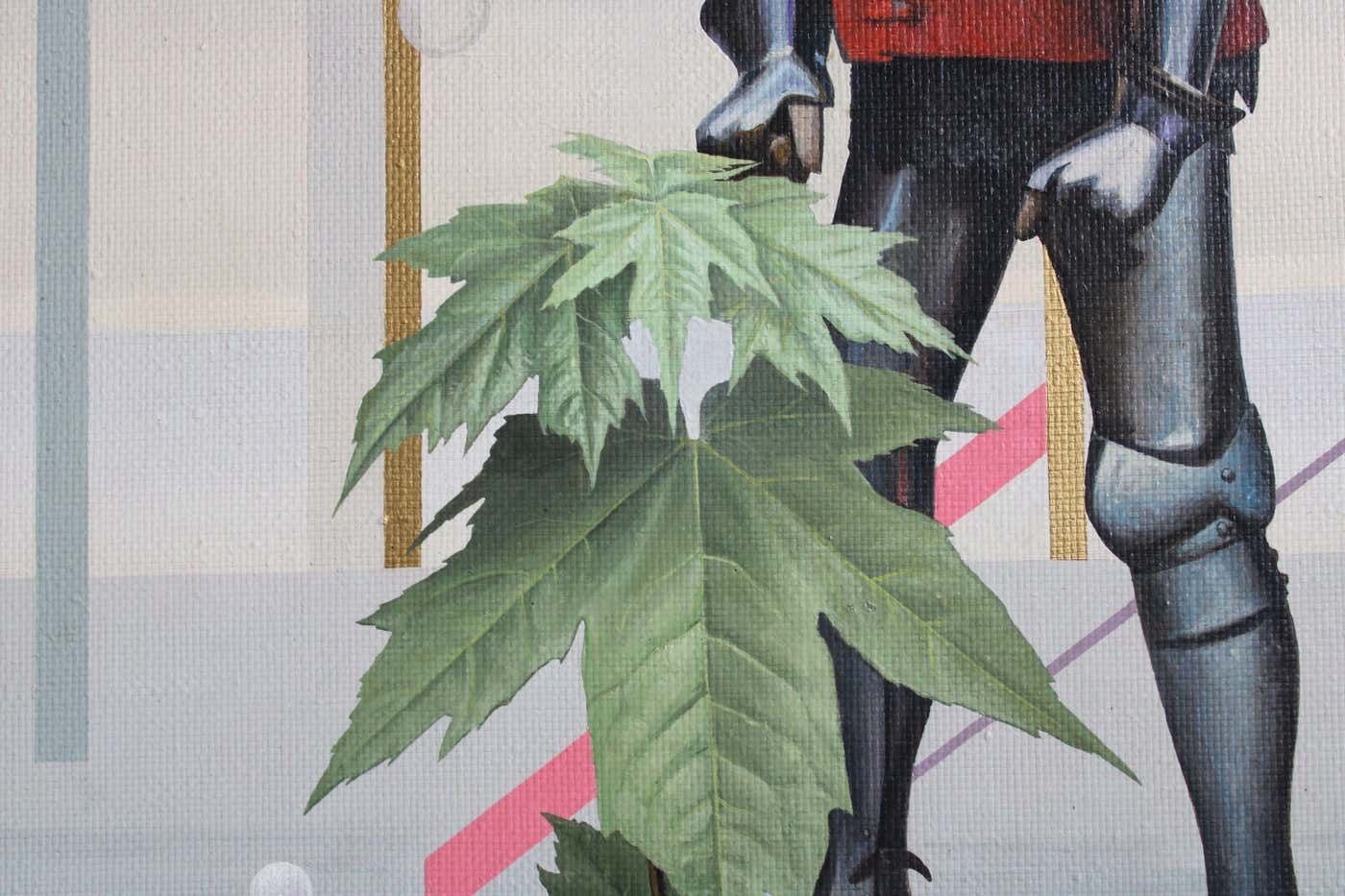 Vladimir Pavlov The Knight. 1993. Canvas, Oil, 1993 photo vinterior