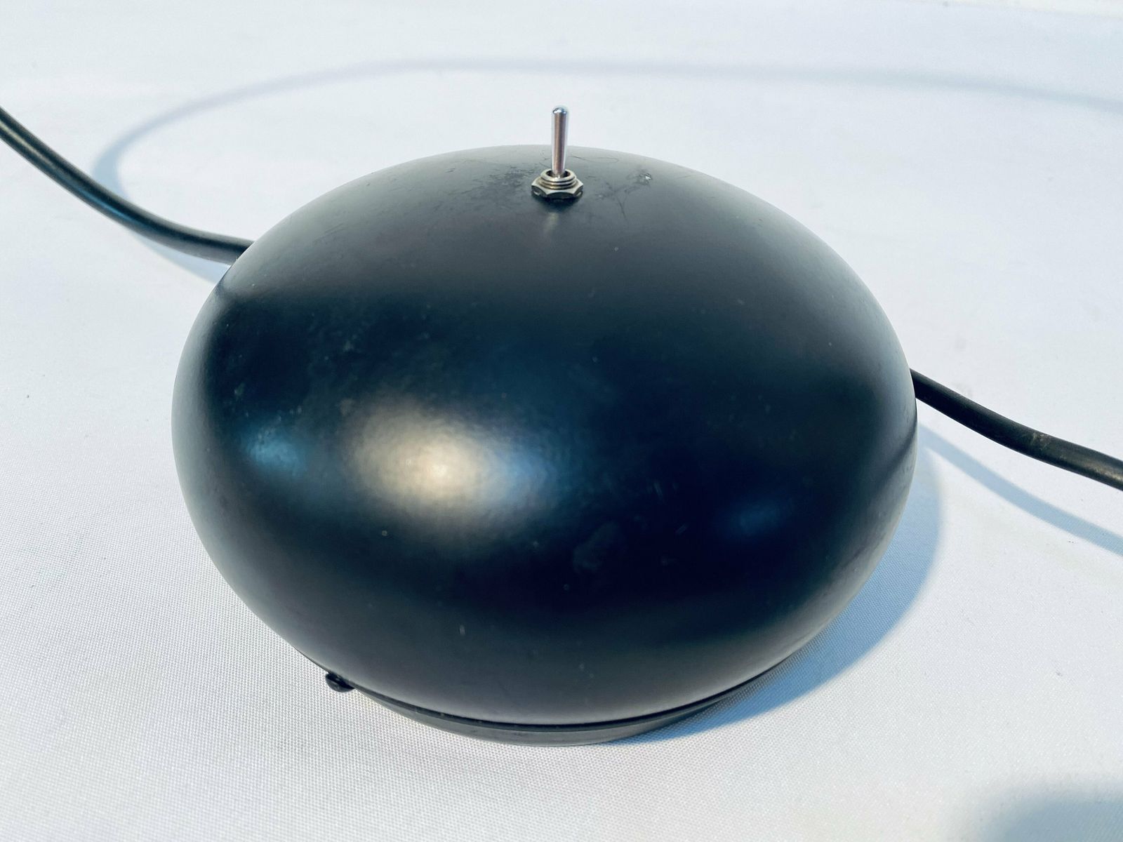 photo furniture Original Designer Lamp By Megal Ag Meggen Black Metal Desk Lamp / 1980s Office Decor