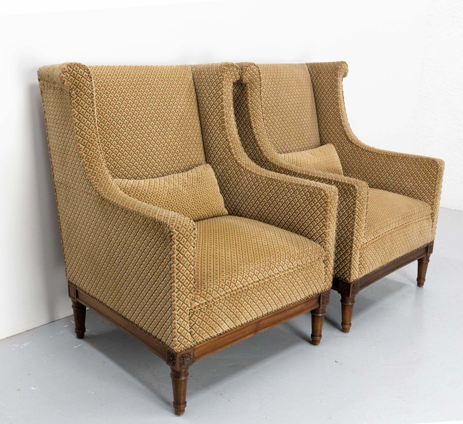 Antique Armchair Fauteuil Napoleon III Upholstery And Beech French 19th Century photo 1890.0