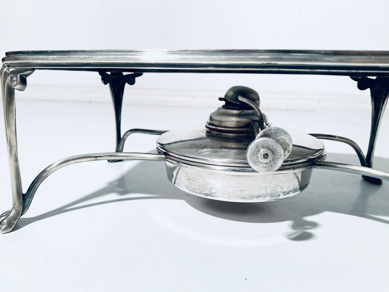 photo for sale Mappin & Webb Ltd. Silver Plated Food Warmer / English Silverware Decor 1906
