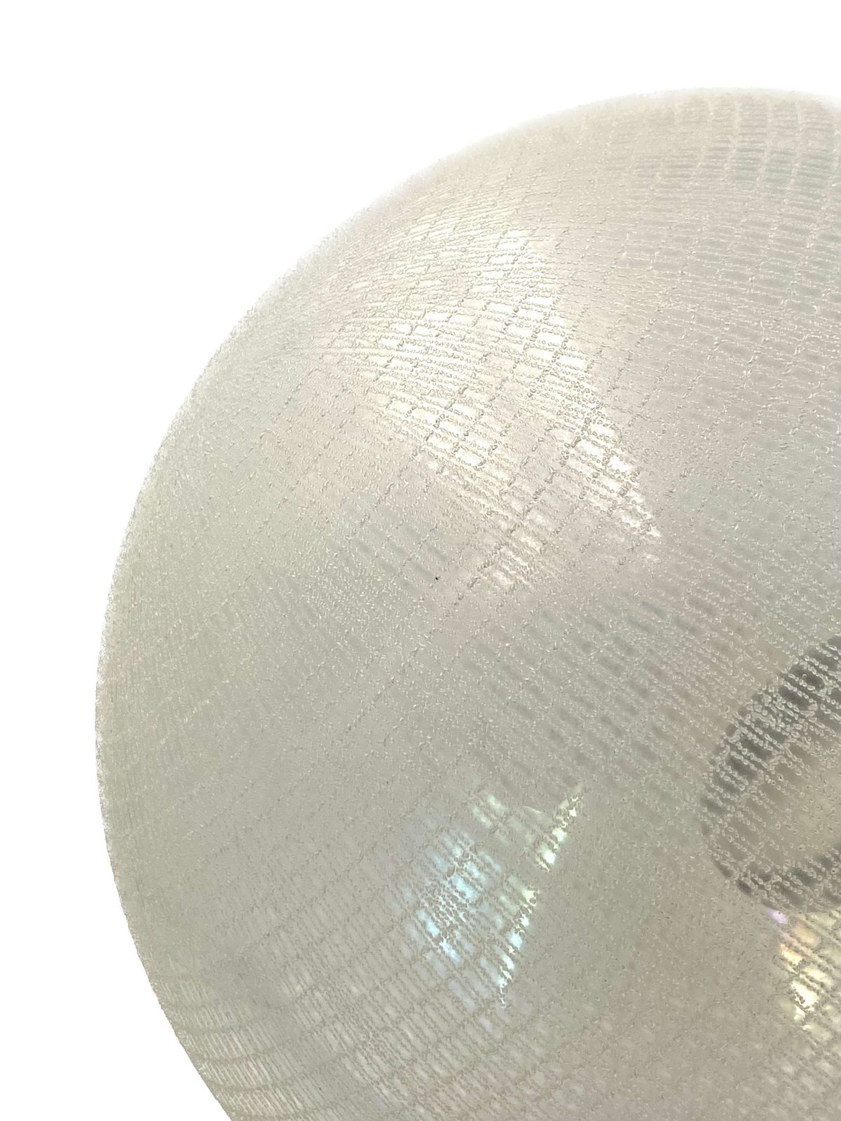 photo vintage Murano Glass Spherical Table Lamp, Mazzega Italy 1970s