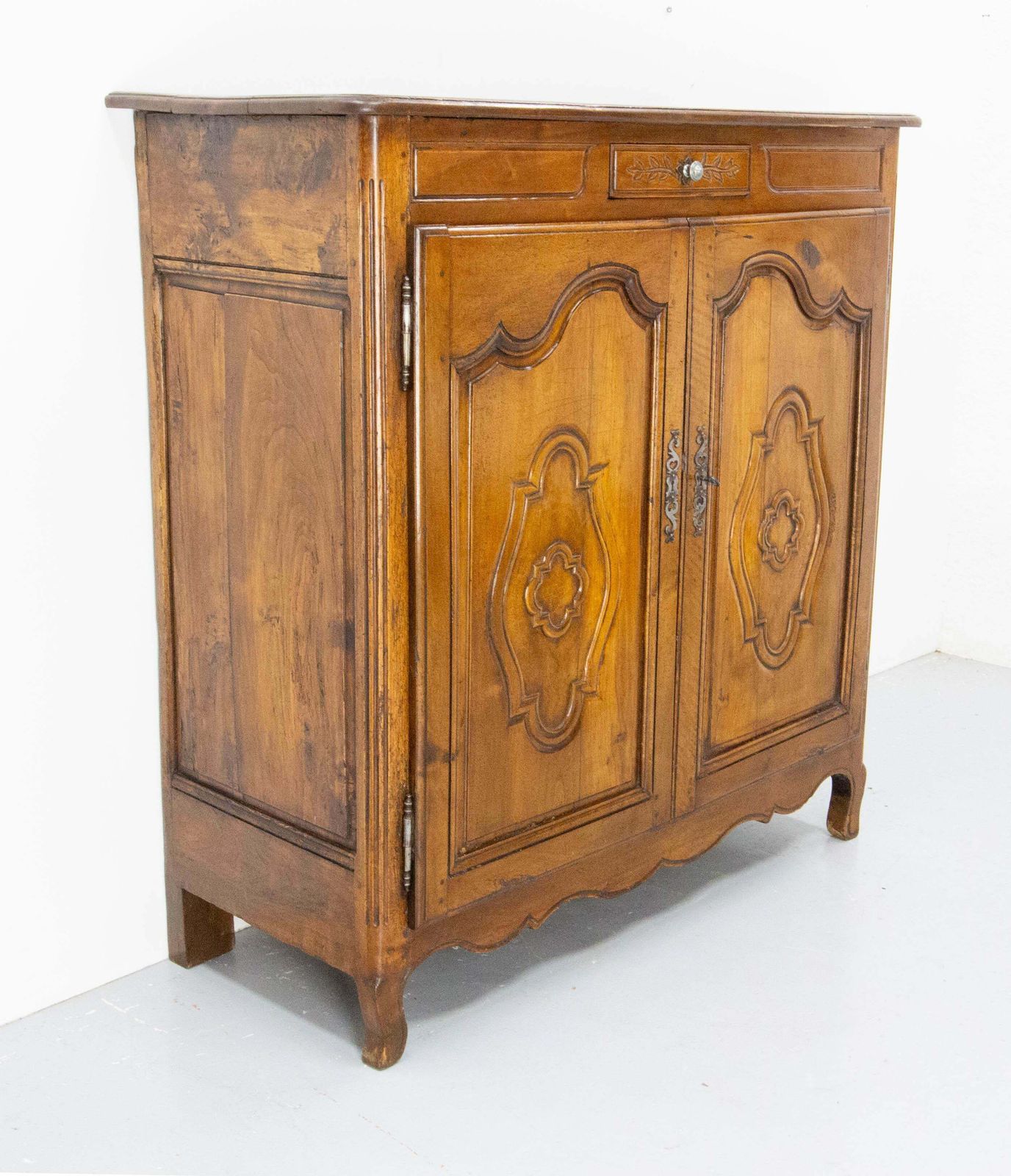 18th Century Walnut Large Buffet Louis XV, France photo for sale