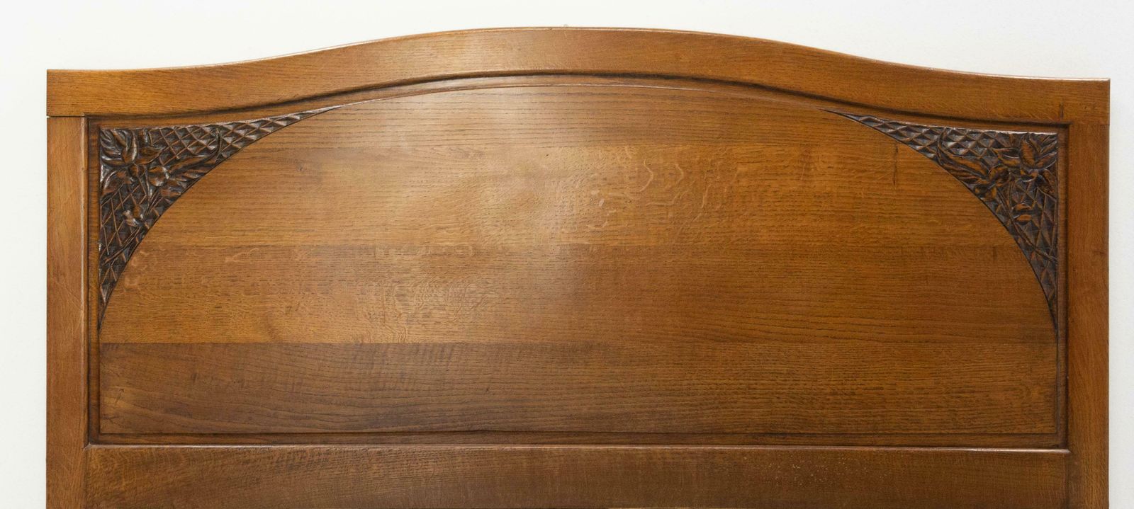 photo for sale French Oak Bed Typical Of The 20th Mid Century Period, Circa 1960
