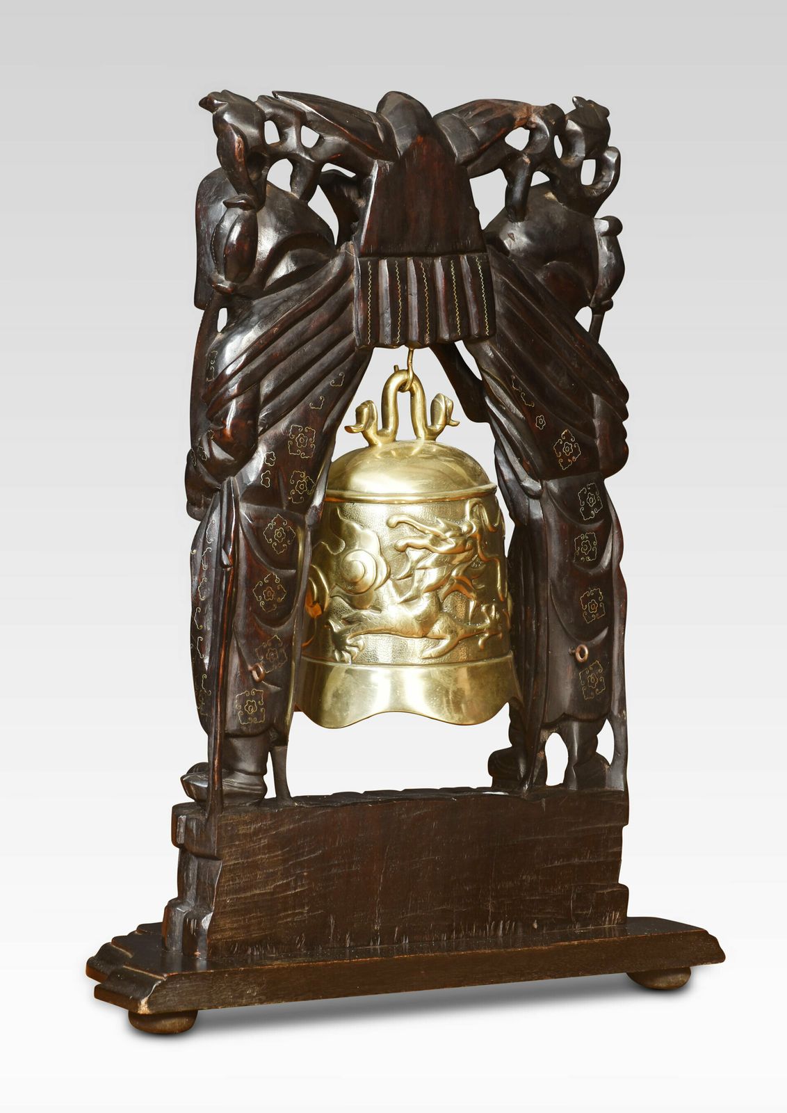Oriental Brass Temple Bell photo furniture