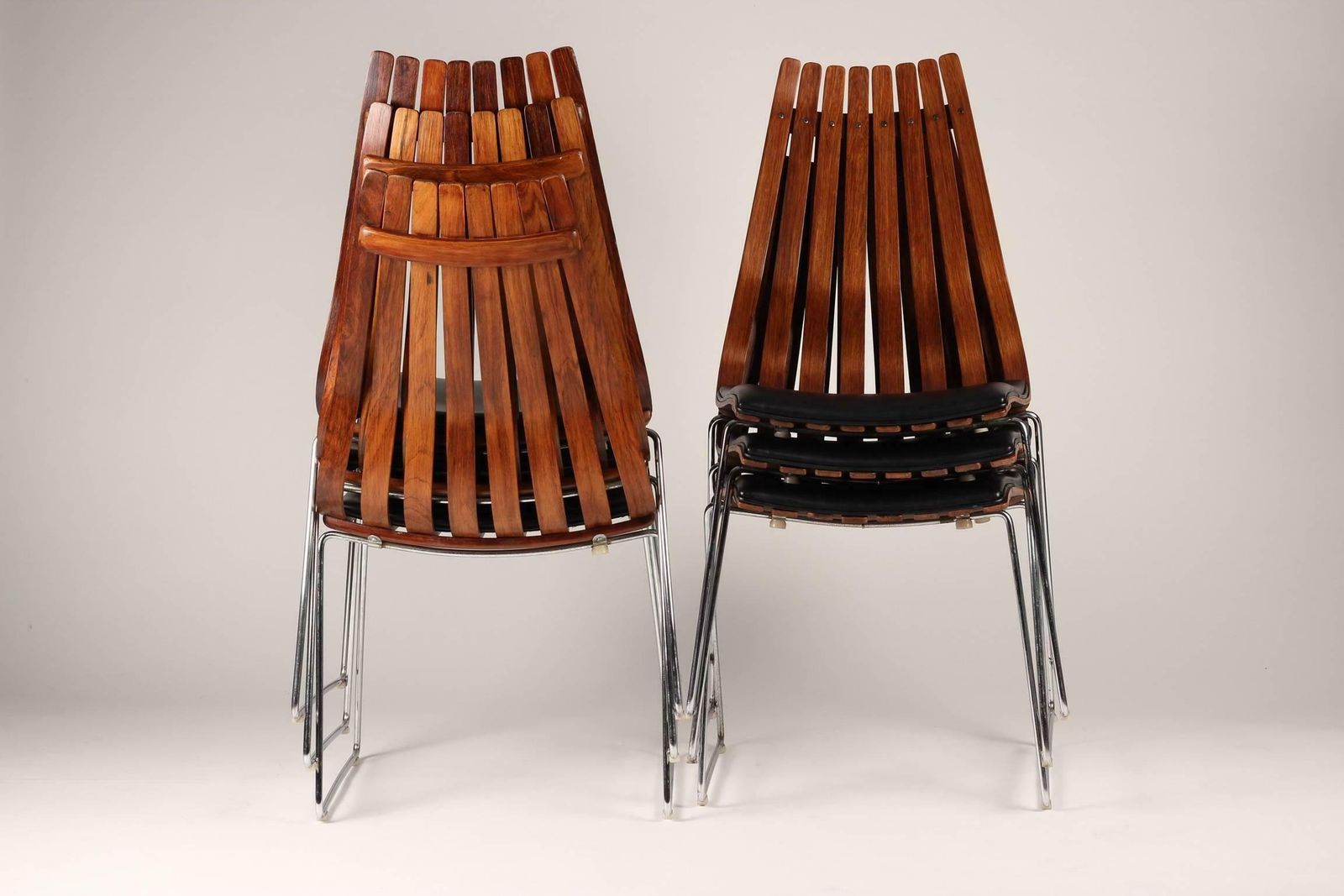Scandinavian Modern Rosewood Dining Chairs By Hans Brattrud, Set Of Six. photo Furniture