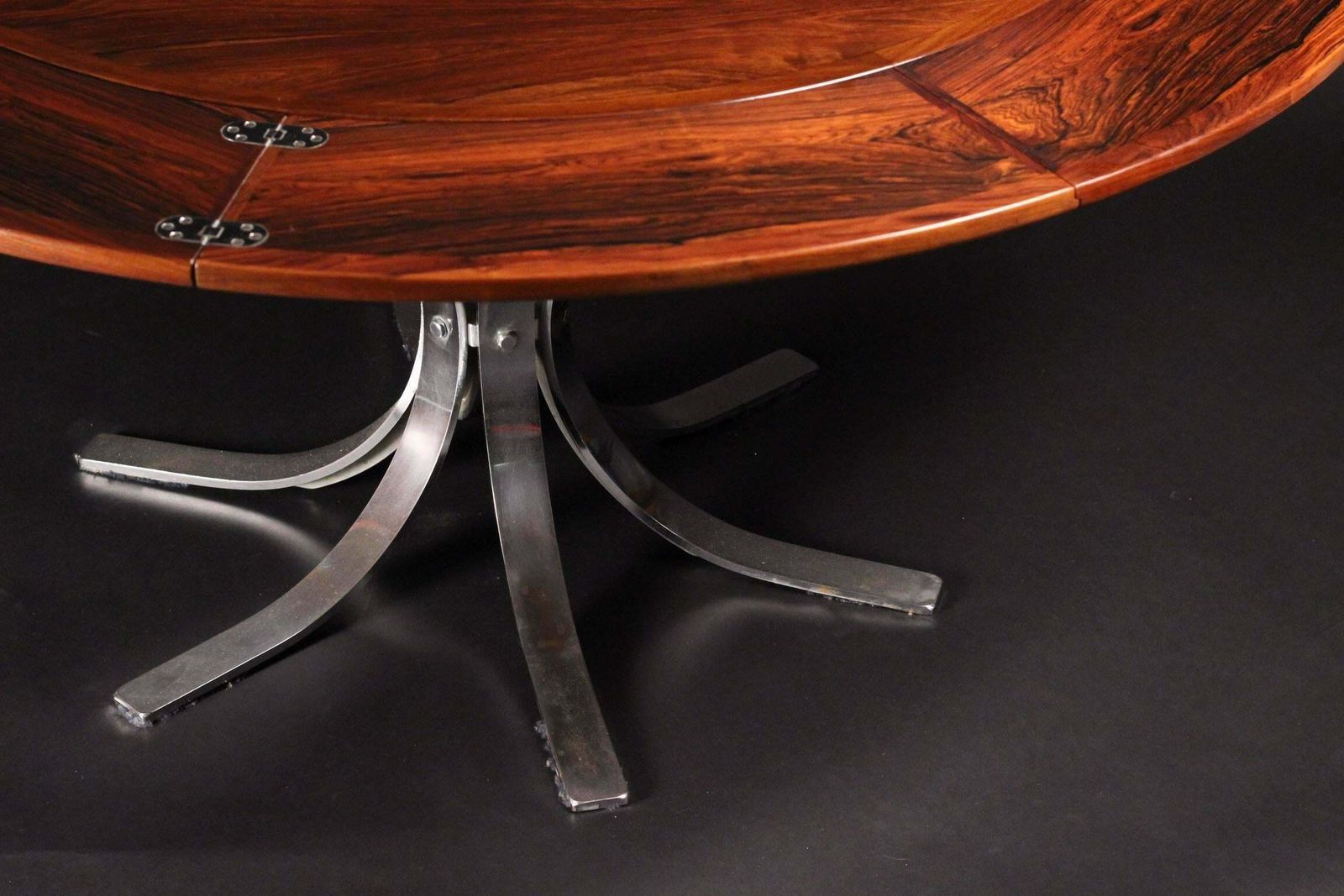 Scandinavian Modern Rosewood Dining Table By Dyrlund Of Denmark. photo Furniture