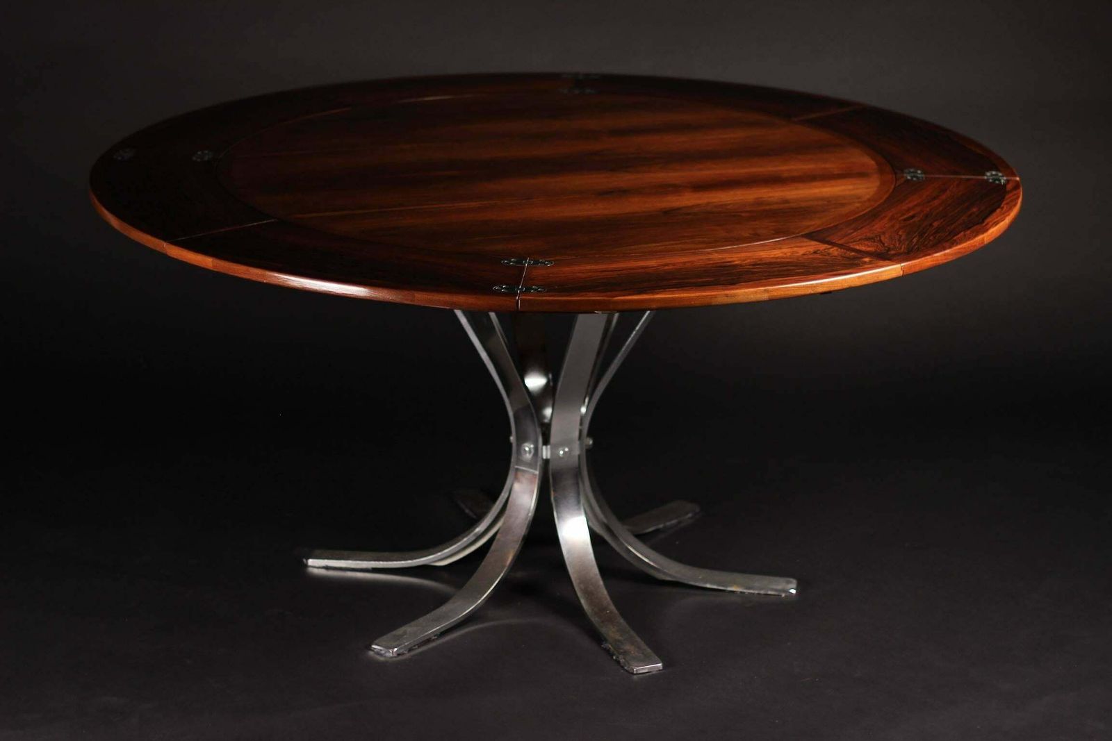 Scandinavian Modern Rosewood Dining Table By Dyrlund Of Denmark. photo vinterior