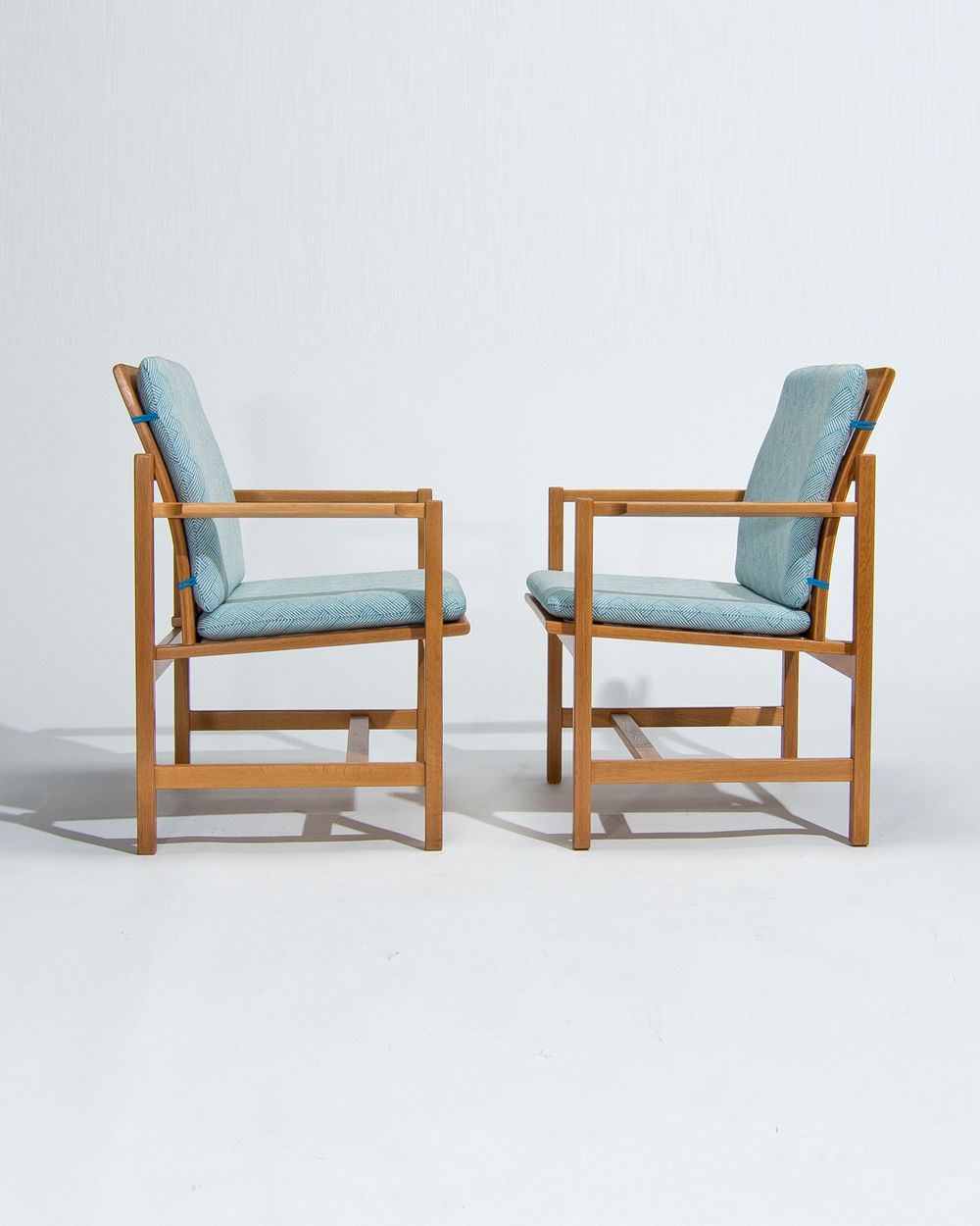 Mid Century Danish Armchairs By Borge Mogensen, 1960’s photo Furniture