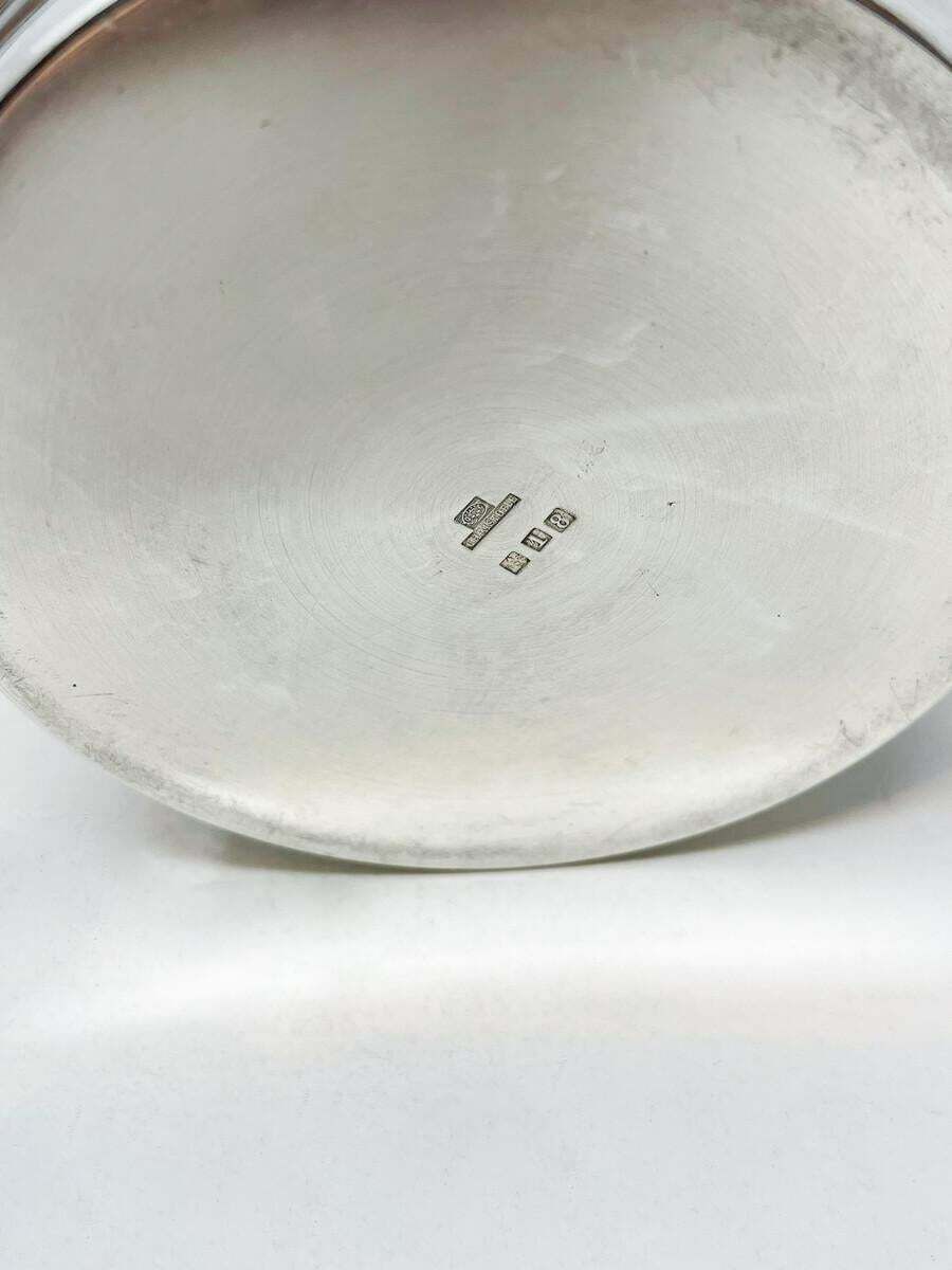 Mid Century Modern Christofle Art Deco Champagne And Ice Bucket Ondulations photo for sale