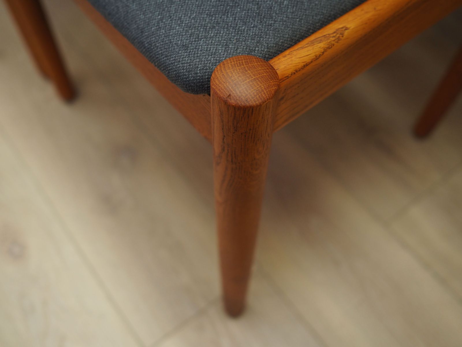 Furniture Set Of Six Teak Chairs, Danish Design, 1970s, Designer: Poul M. Volther photo