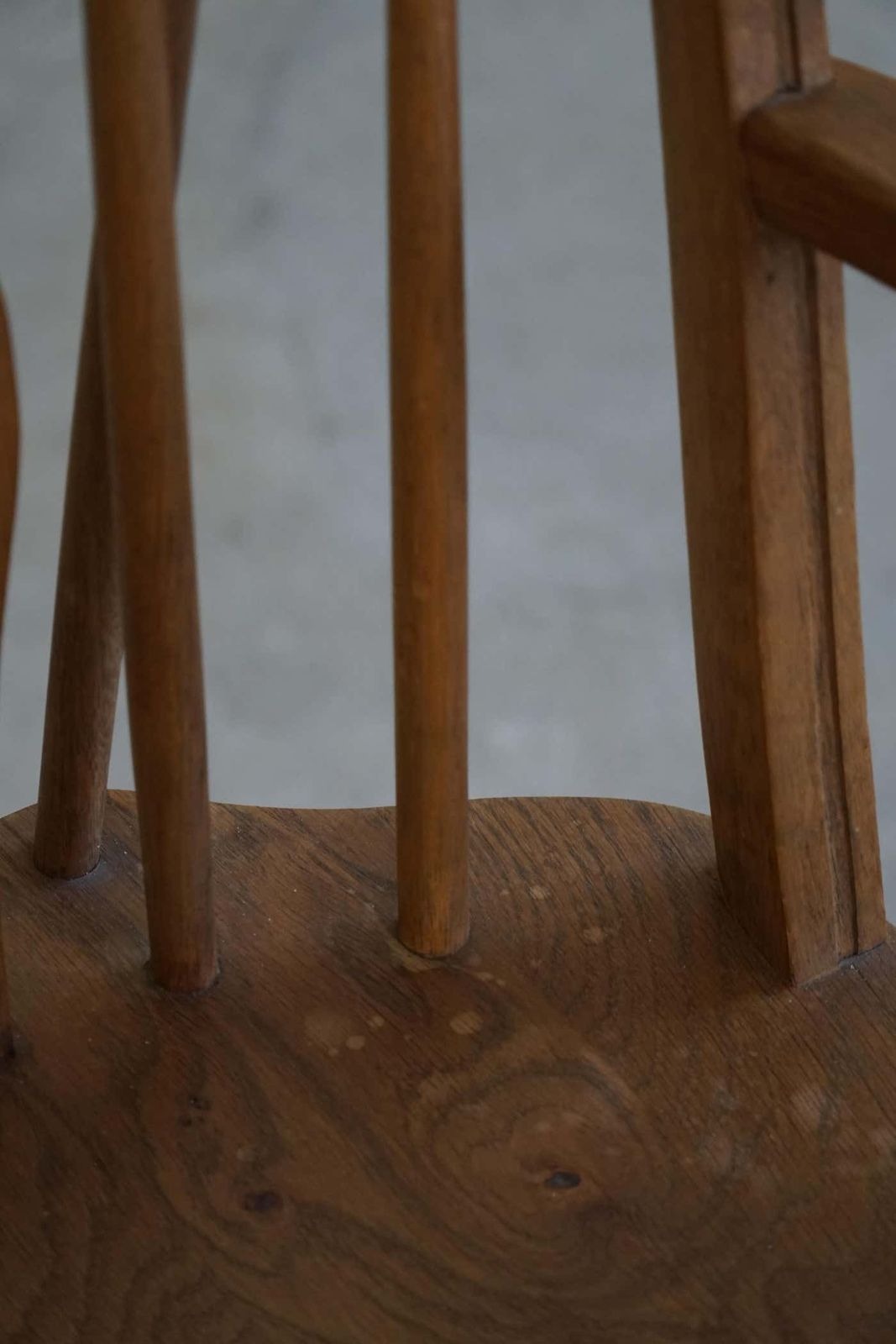 Windsor Armchair In Oak, English Edwardian, 19th Century photo vintage