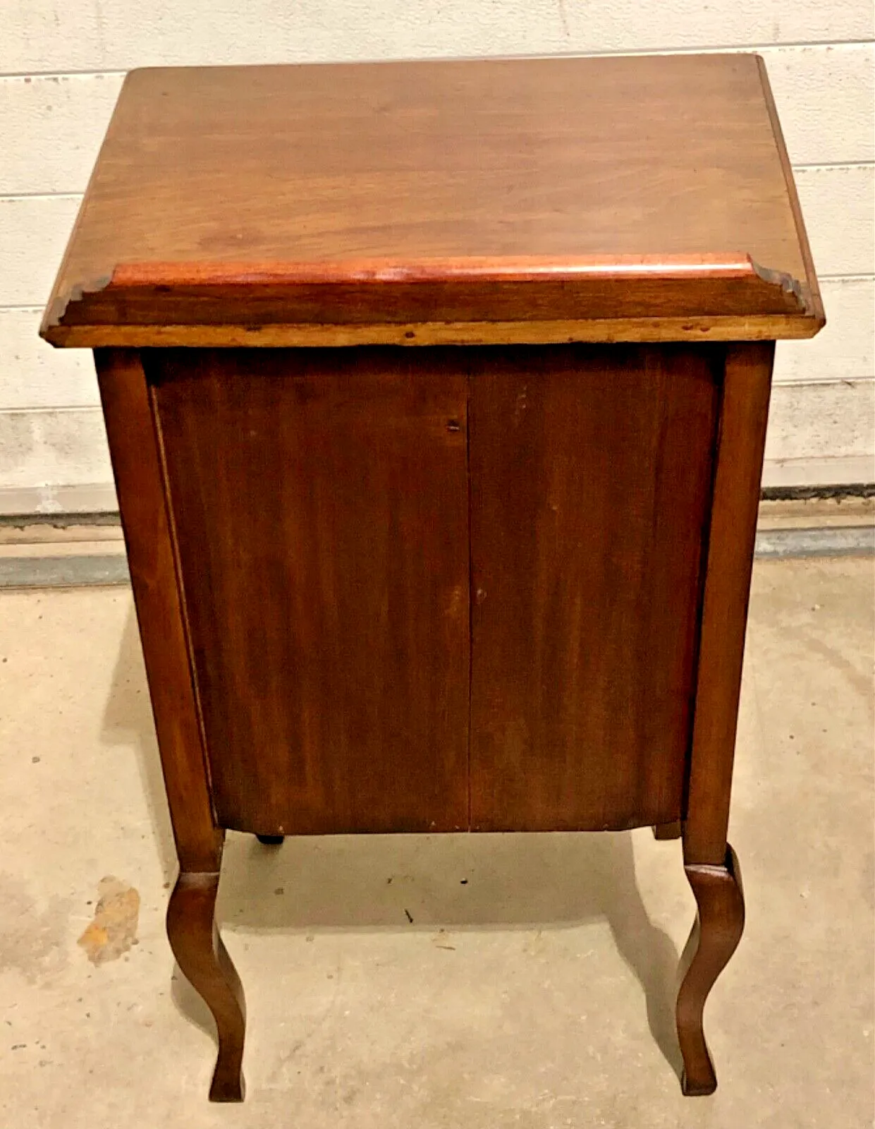 photo buy Handsome Antique Mahogany Bedside Cabinet