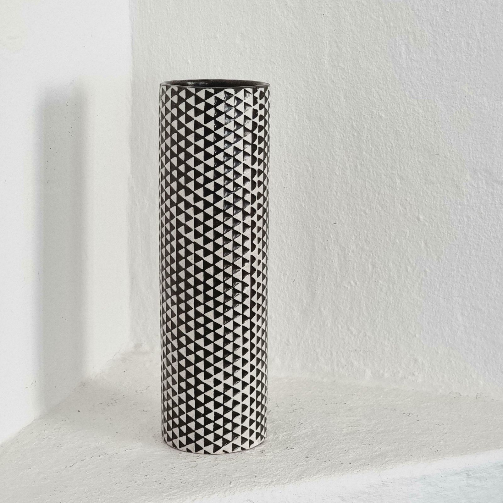 Stig Lindberg, Vase Model Domino, Gustavsberg, Scandinavian Modern photo furniture