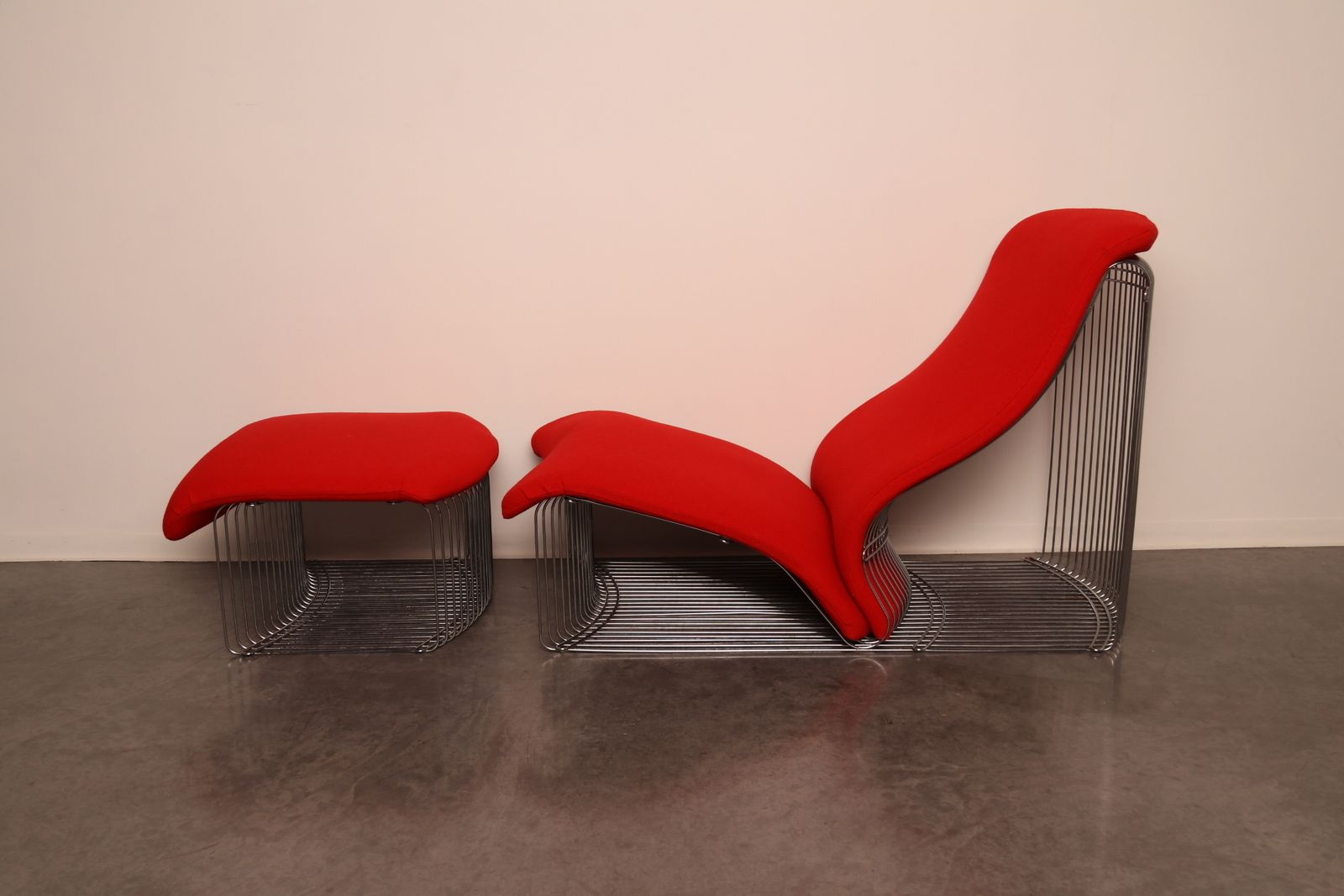 Lounge Chair  'Pantonova' By Verner Panton For Fritz Hansen  Denmark   1970's photo 9610.0